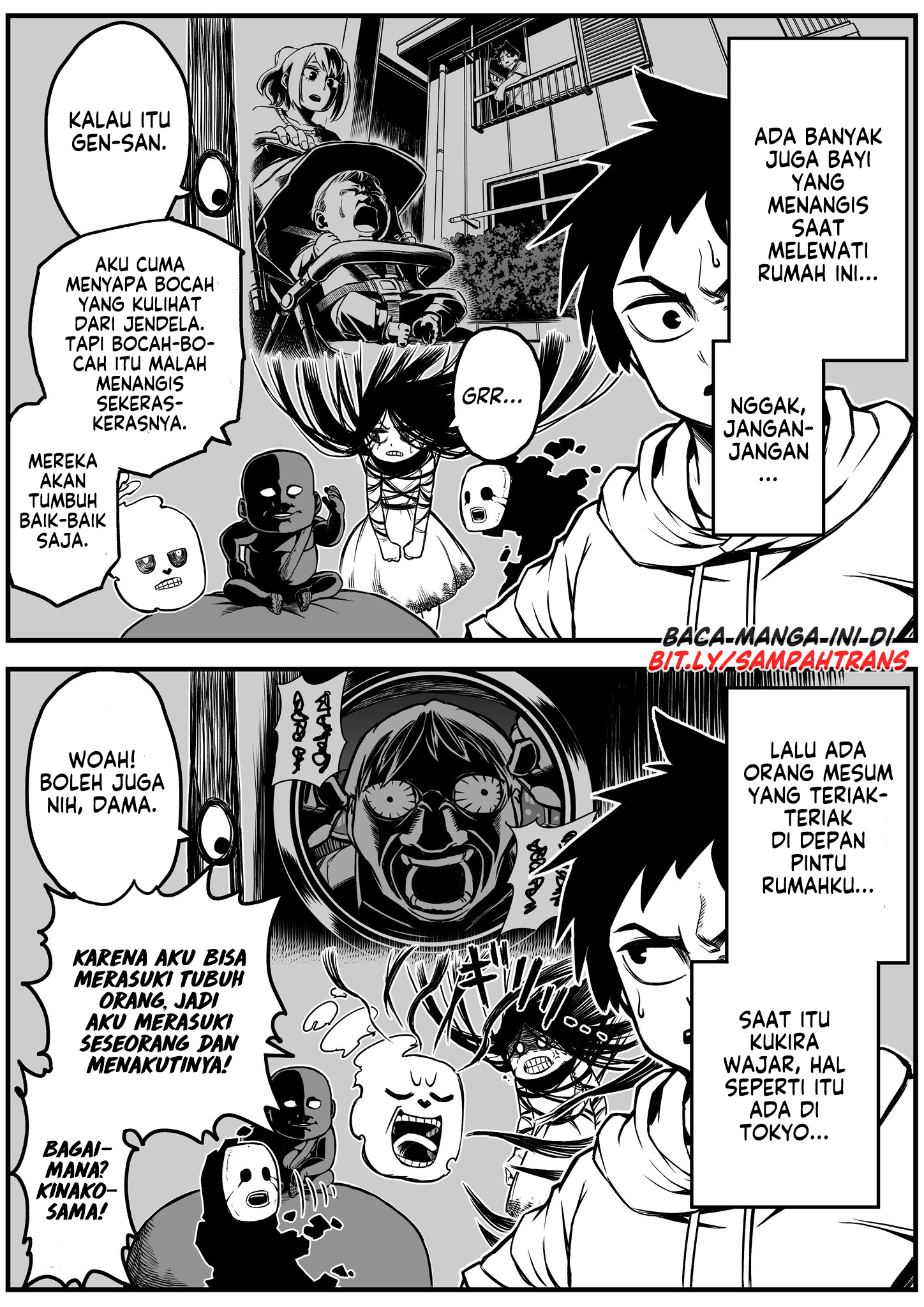Saikyou Jibakurei to Reikan Zero Otoko Chapter 4 - halaman 3