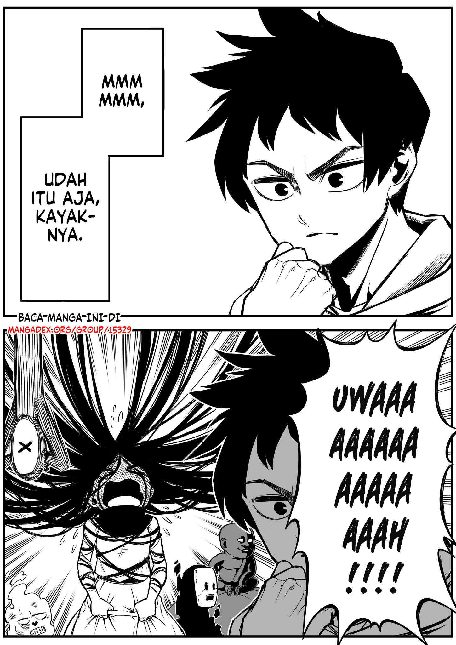 Saikyou Jibakurei to Reikan Zero Otoko Chapter 4 - halaman 5
