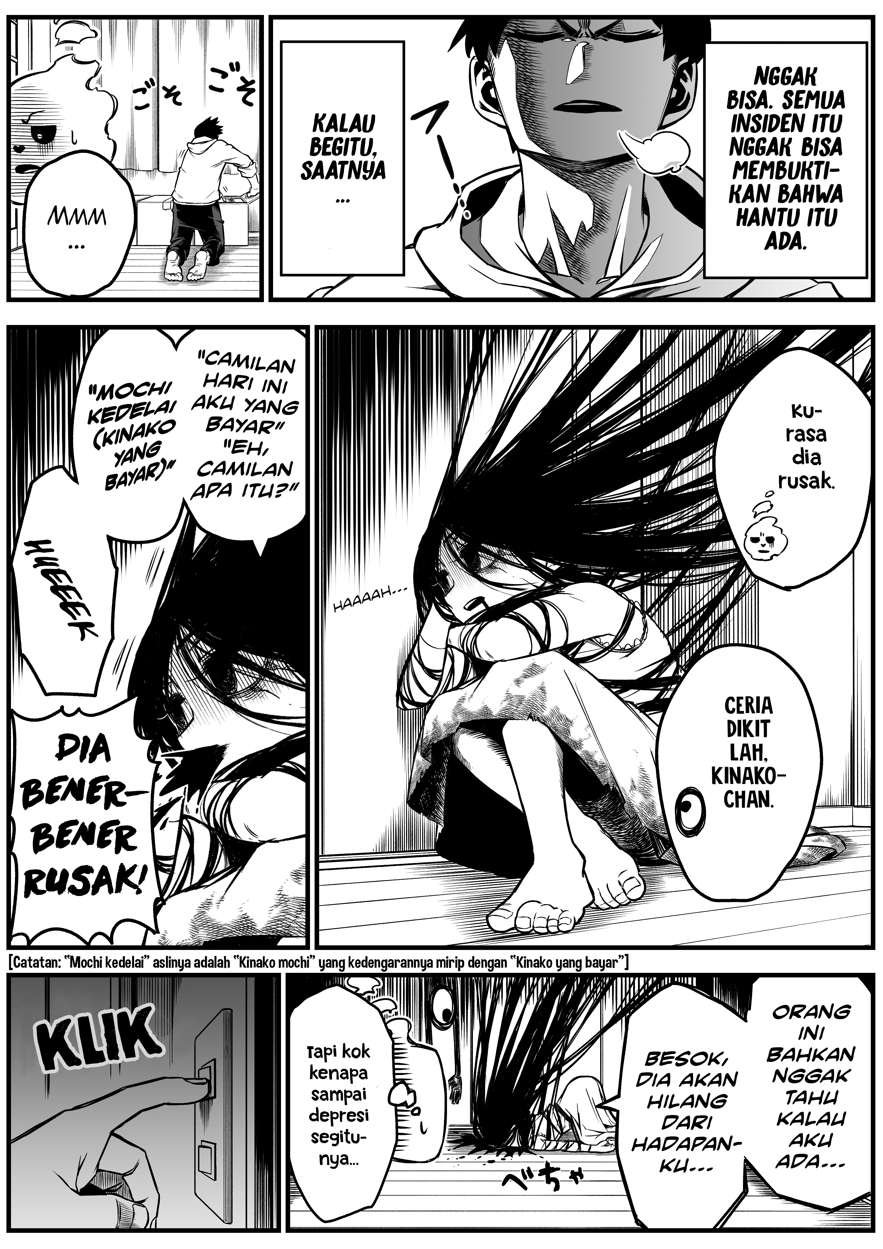 Saikyou Jibakurei to Reikan Zero Otoko Chapter 5 - halaman 1