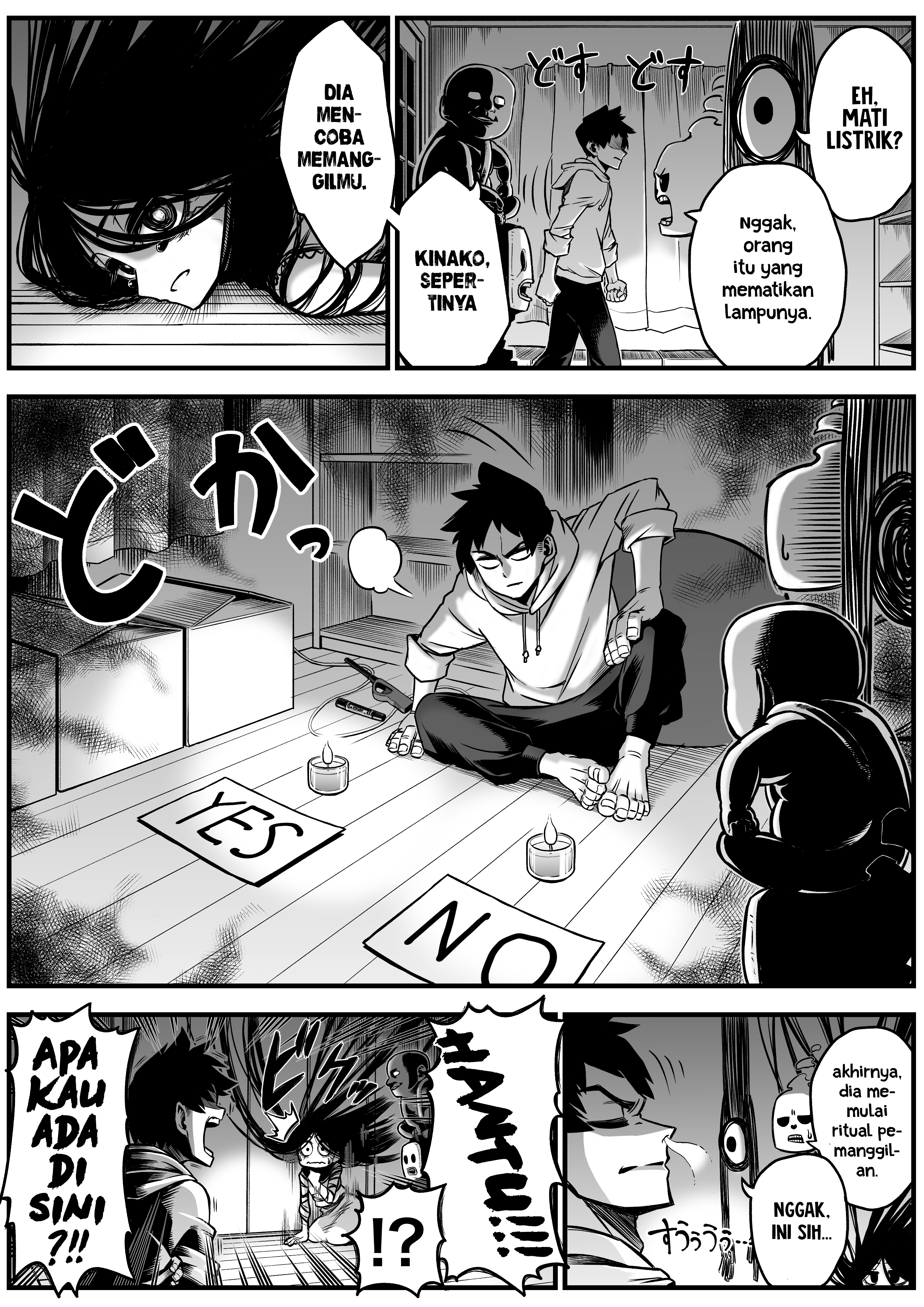 Saikyou Jibakurei to Reikan Zero Otoko Chapter 5 - halaman 2