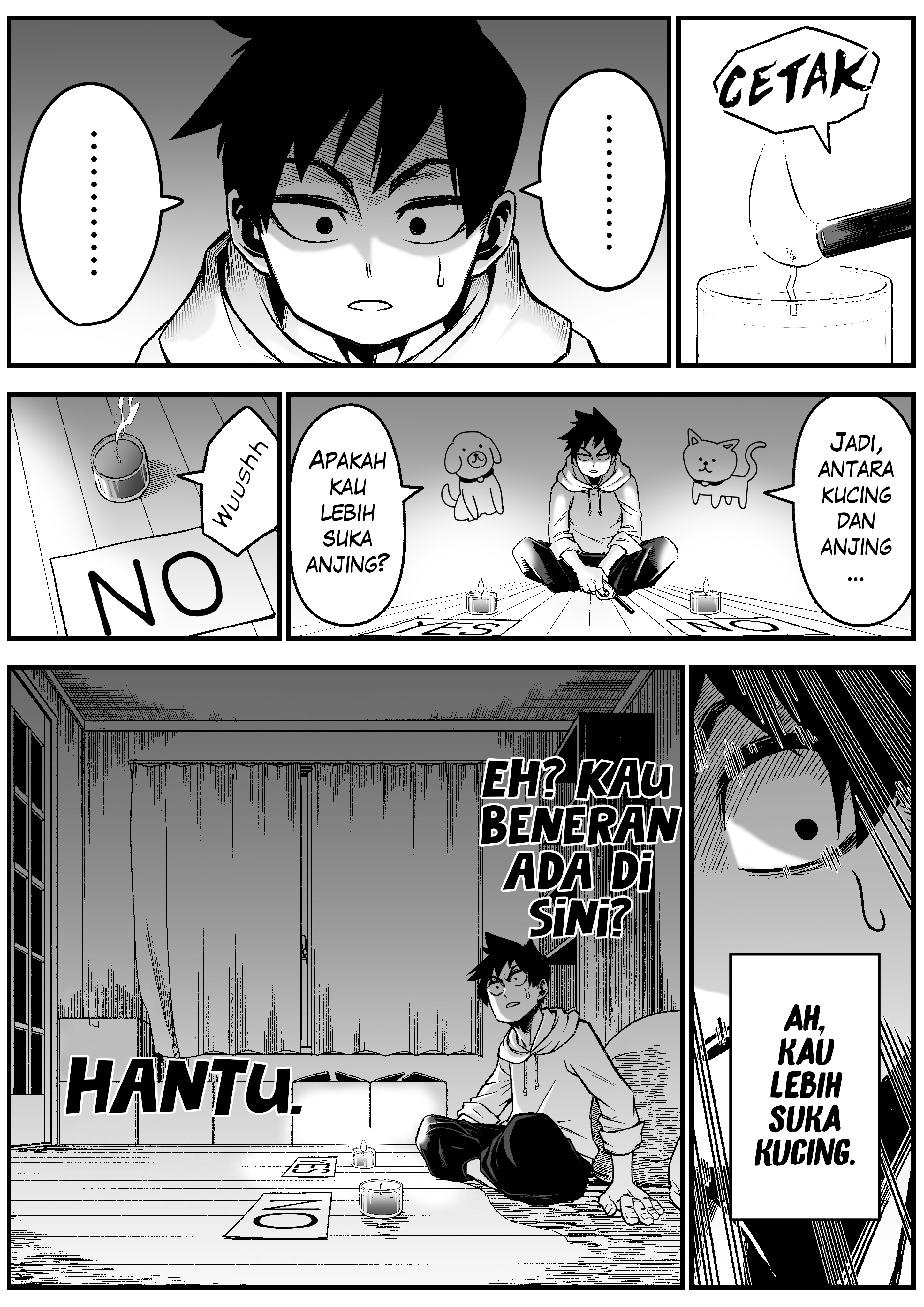 Saikyou Jibakurei to Reikan Zero Otoko Chapter 6 - halaman 1