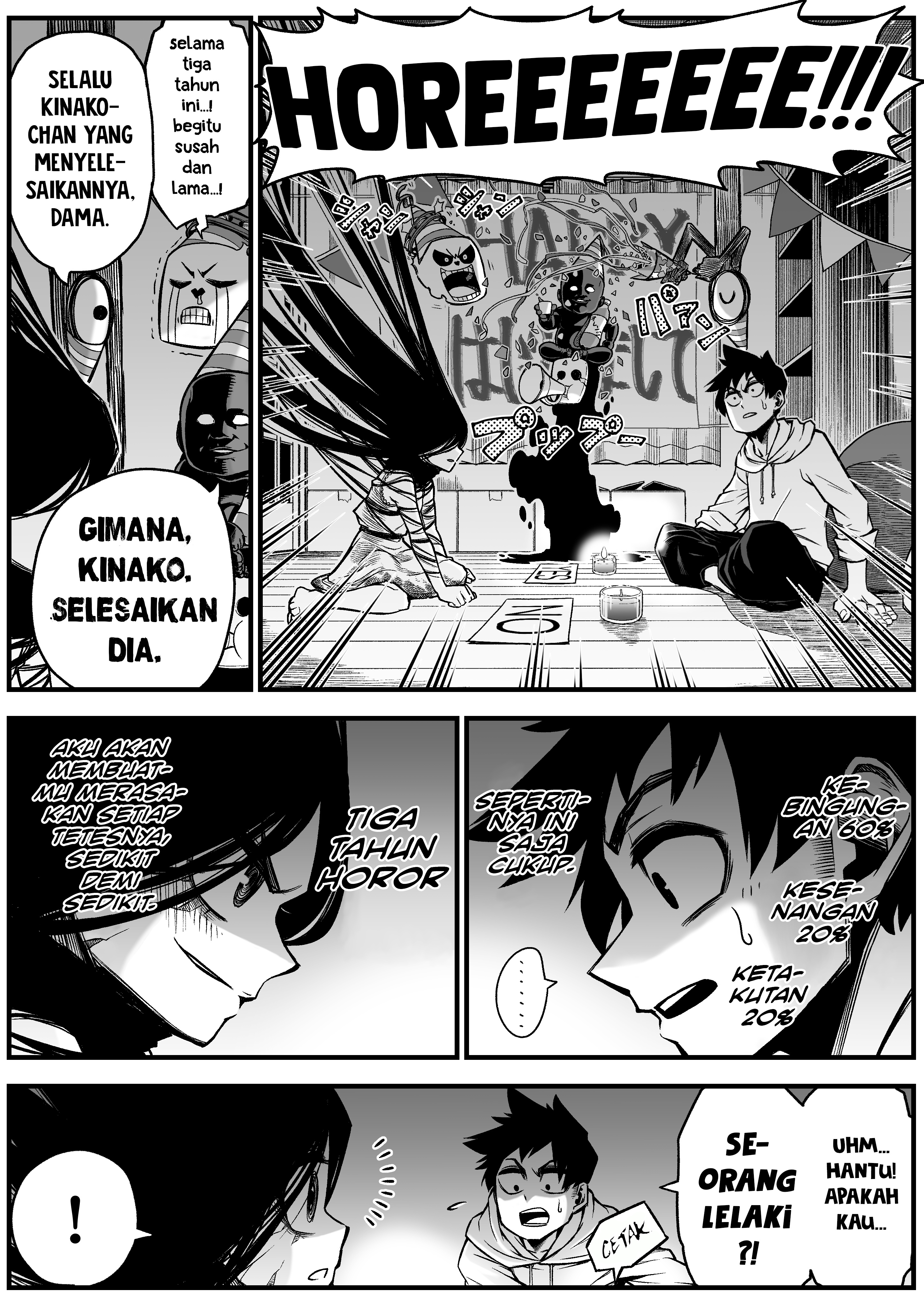 Saikyou Jibakurei to Reikan Zero Otoko Chapter 6 - halaman 2