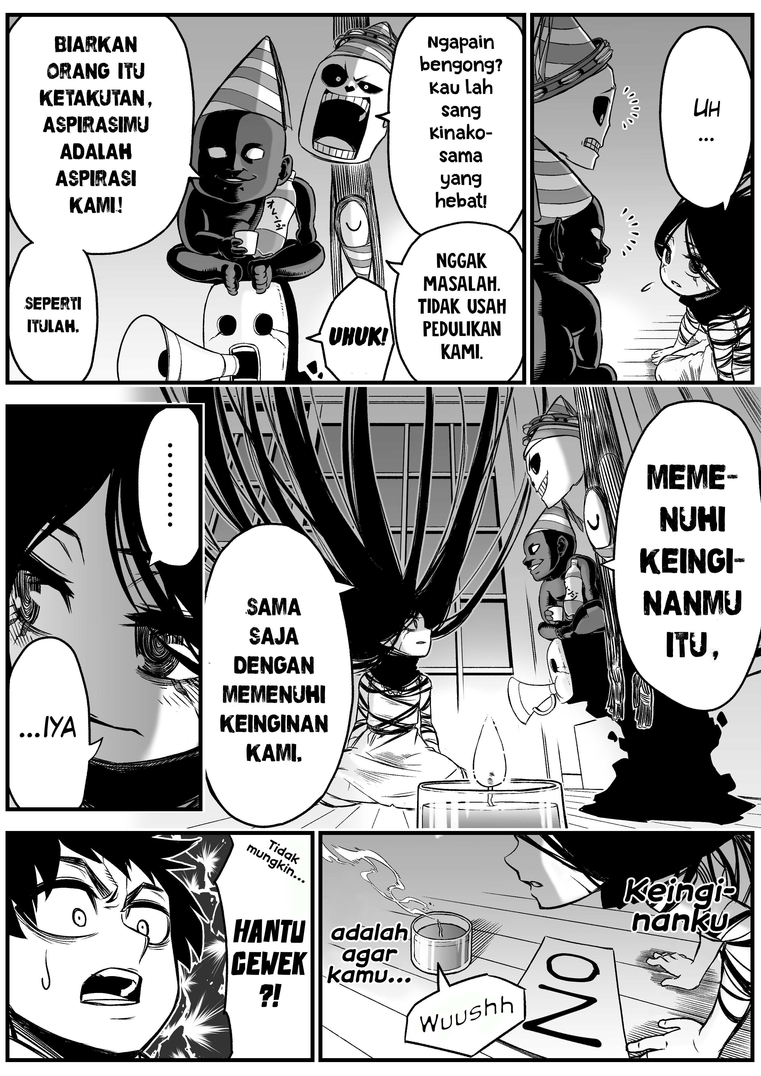 Saikyou Jibakurei to Reikan Zero Otoko Chapter 6 - halaman 3
