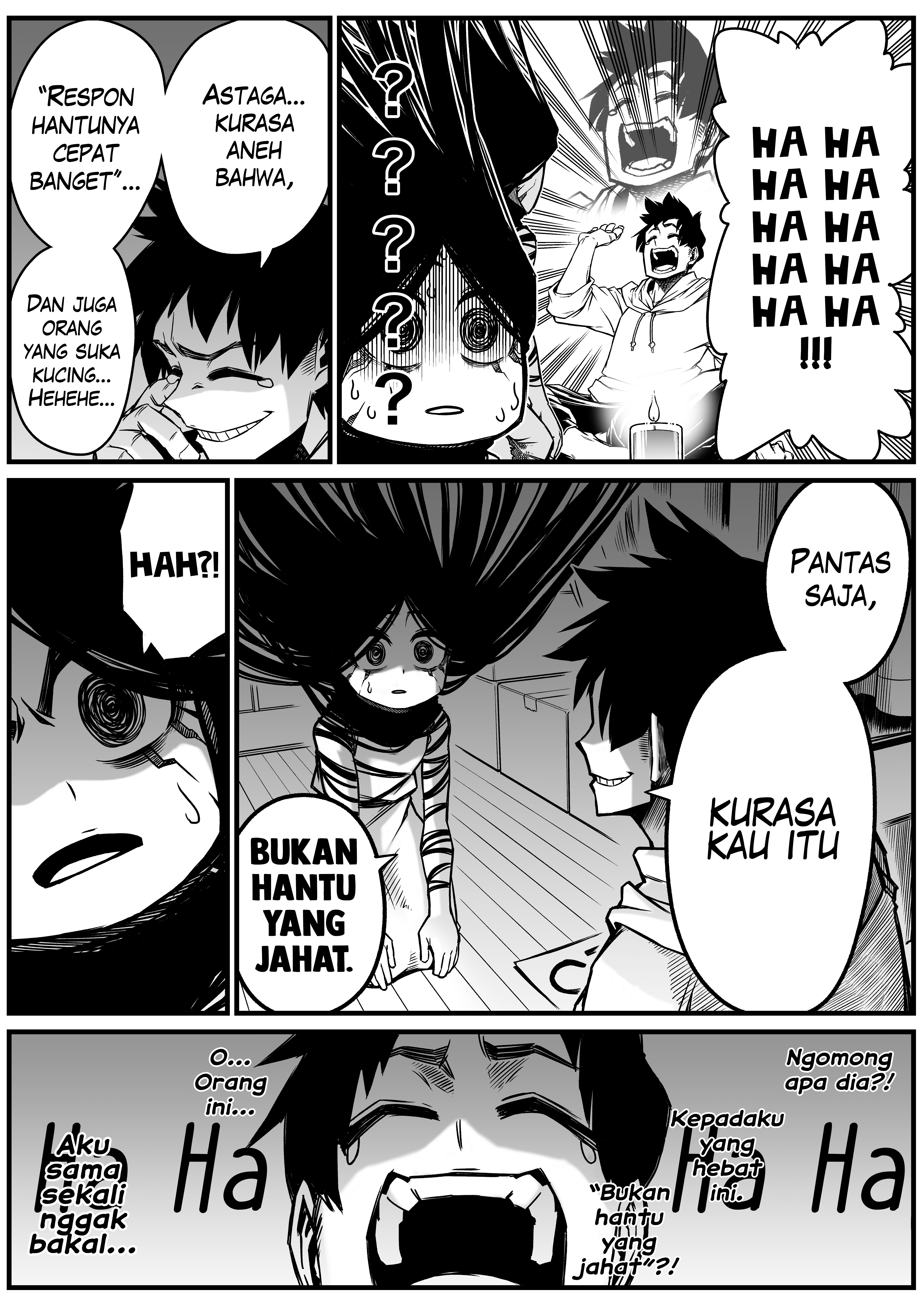 Saikyou Jibakurei to Reikan Zero Otoko Chapter 7 - halaman 3