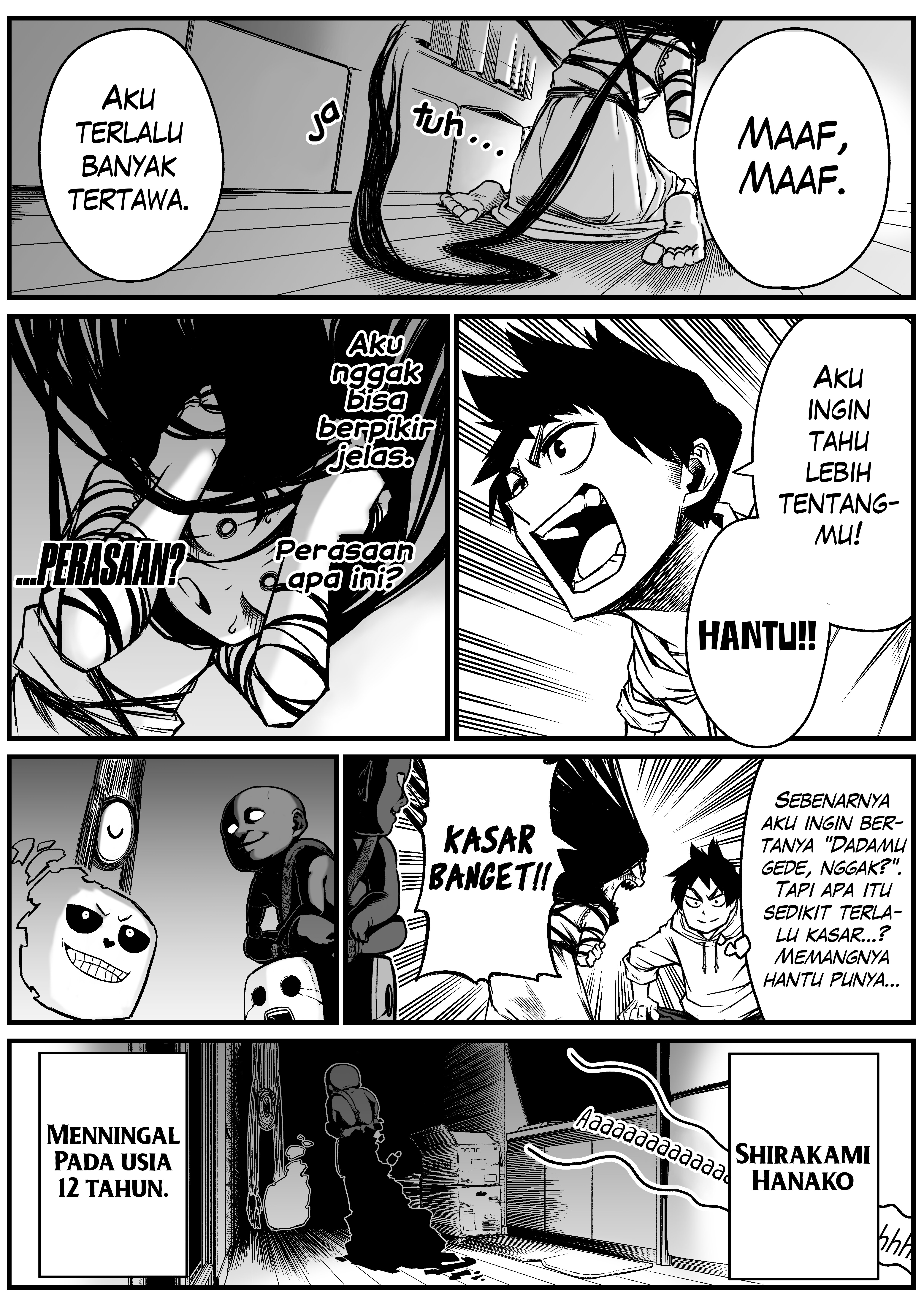 Saikyou Jibakurei to Reikan Zero Otoko Chapter 8 - halaman 1