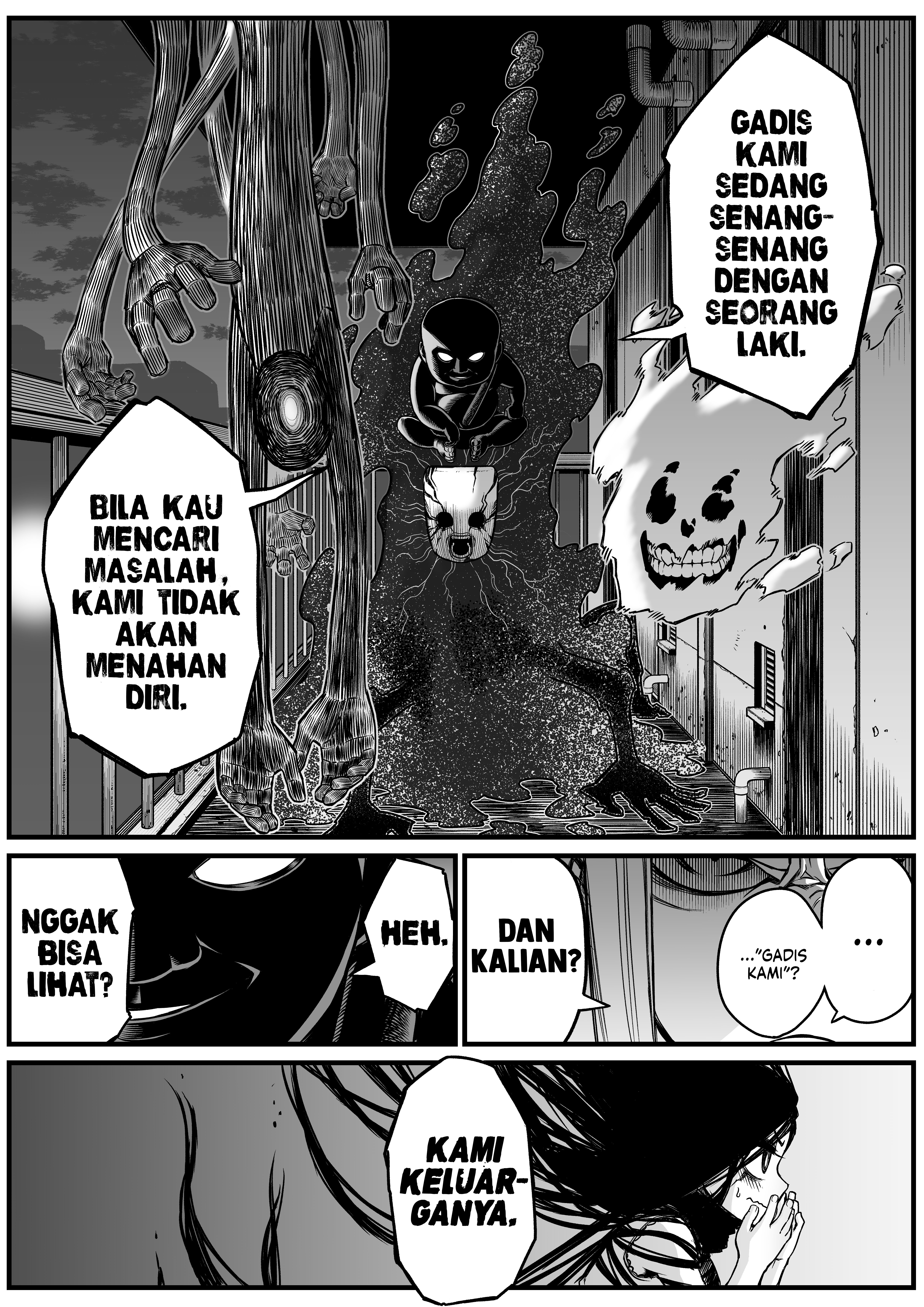 Saikyou Jibakurei to Reikan Zero Otoko Chapter 8 - halaman 4