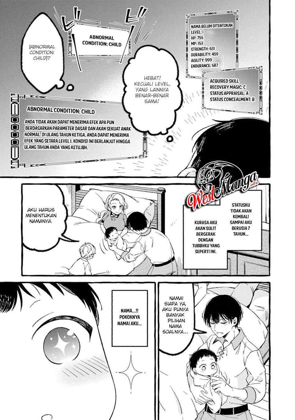 Saikyou Ken Hijiri No Mahou Shugyou: Level 99 No Status O Tamotta Mama Level 1 Kara Yarinaosu Chapter 1 - halaman 17