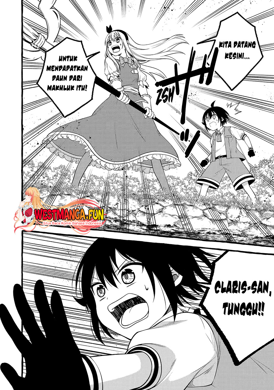 Saikyou Ken Hijiri No Mahou Shugyou: Level 99 No Status O Tamotta Mama Level 1 Kara Yarinaosu Chapter 13.1 - halaman 13