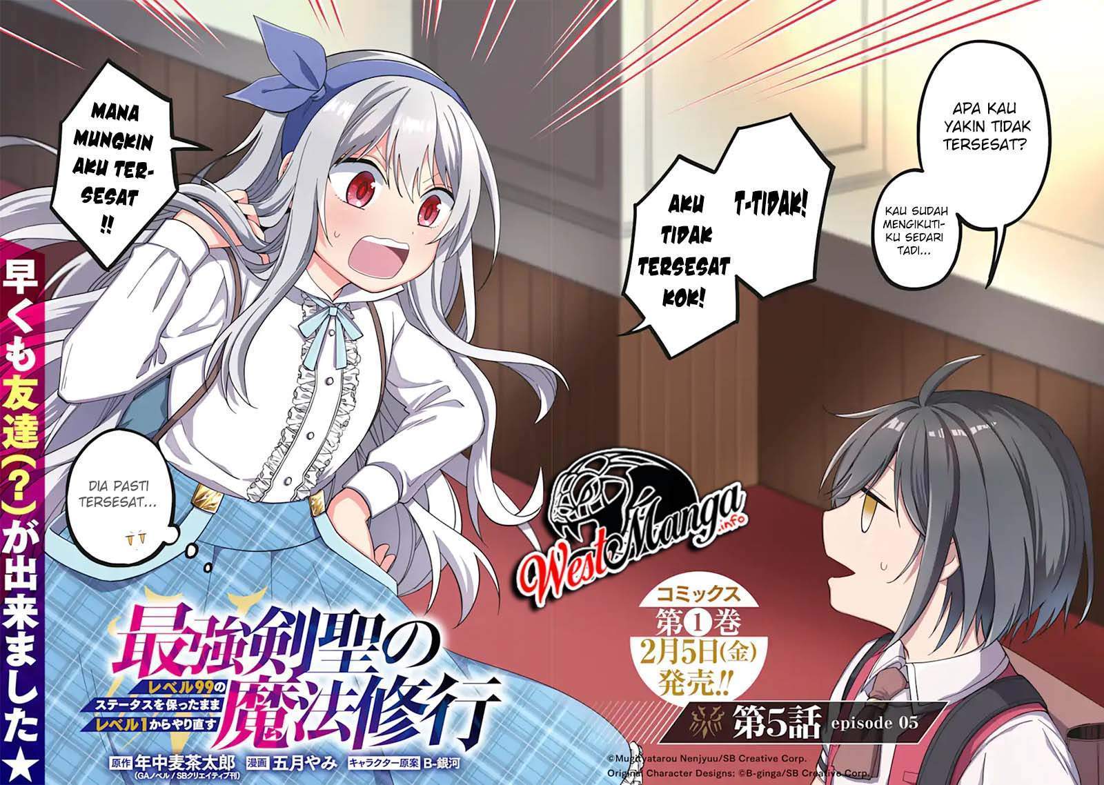 Saikyou Ken Hijiri No Mahou Shugyou: Level 99 No Status O Tamotta Mama Level 1 Kara Yarinaosu Chapter 5.1 - halaman 4