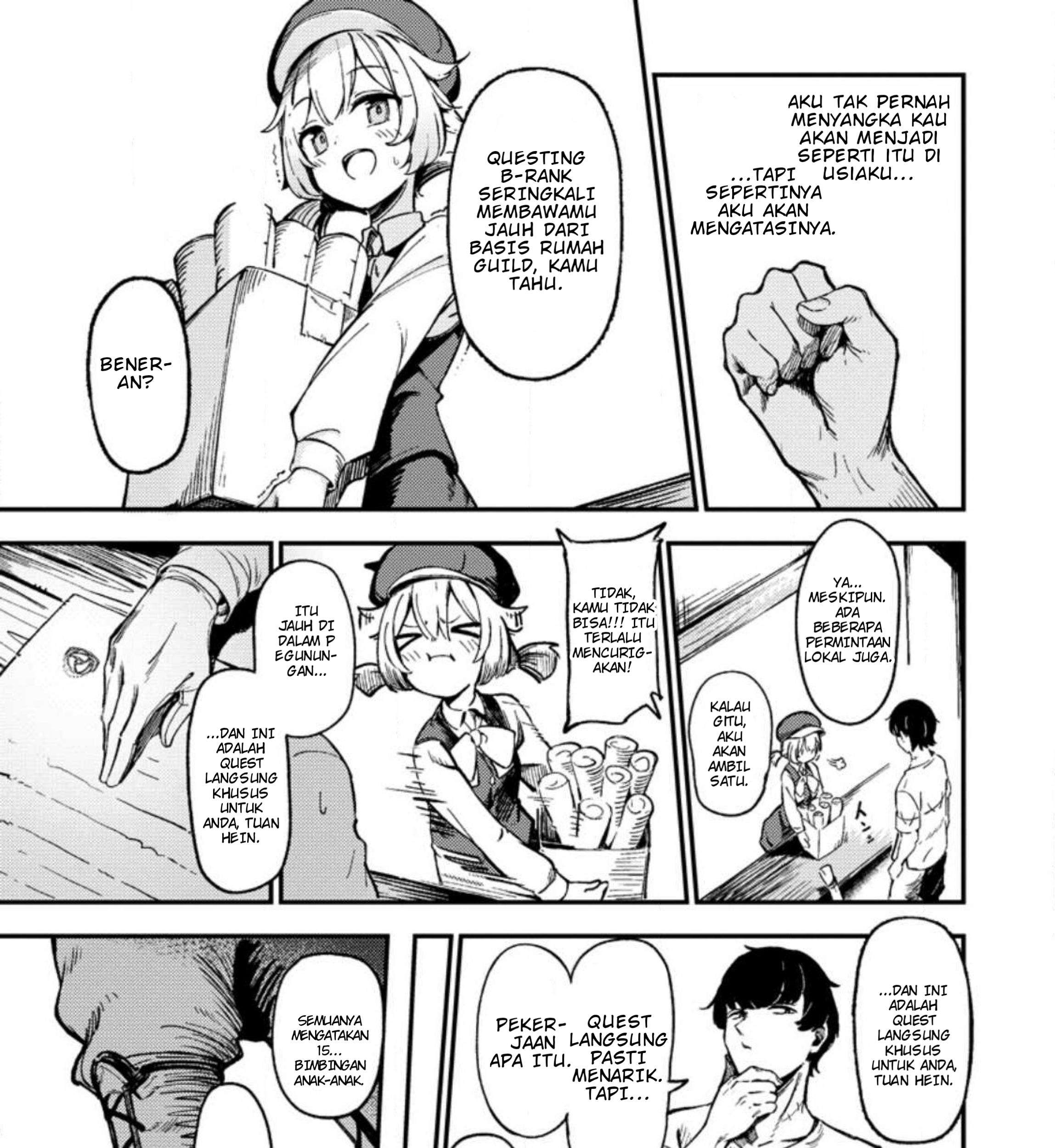 Saikyou Kyuutei Shinan-yaku no Ossan, Tsuihousareta Hekichi de Musou Suru ~Maboroshi to Natta Shuzoku no Bishoujo-tachi wo Sodatete Henkyou wo Kaitaku~ Chapter 1.1 - halaman 15
