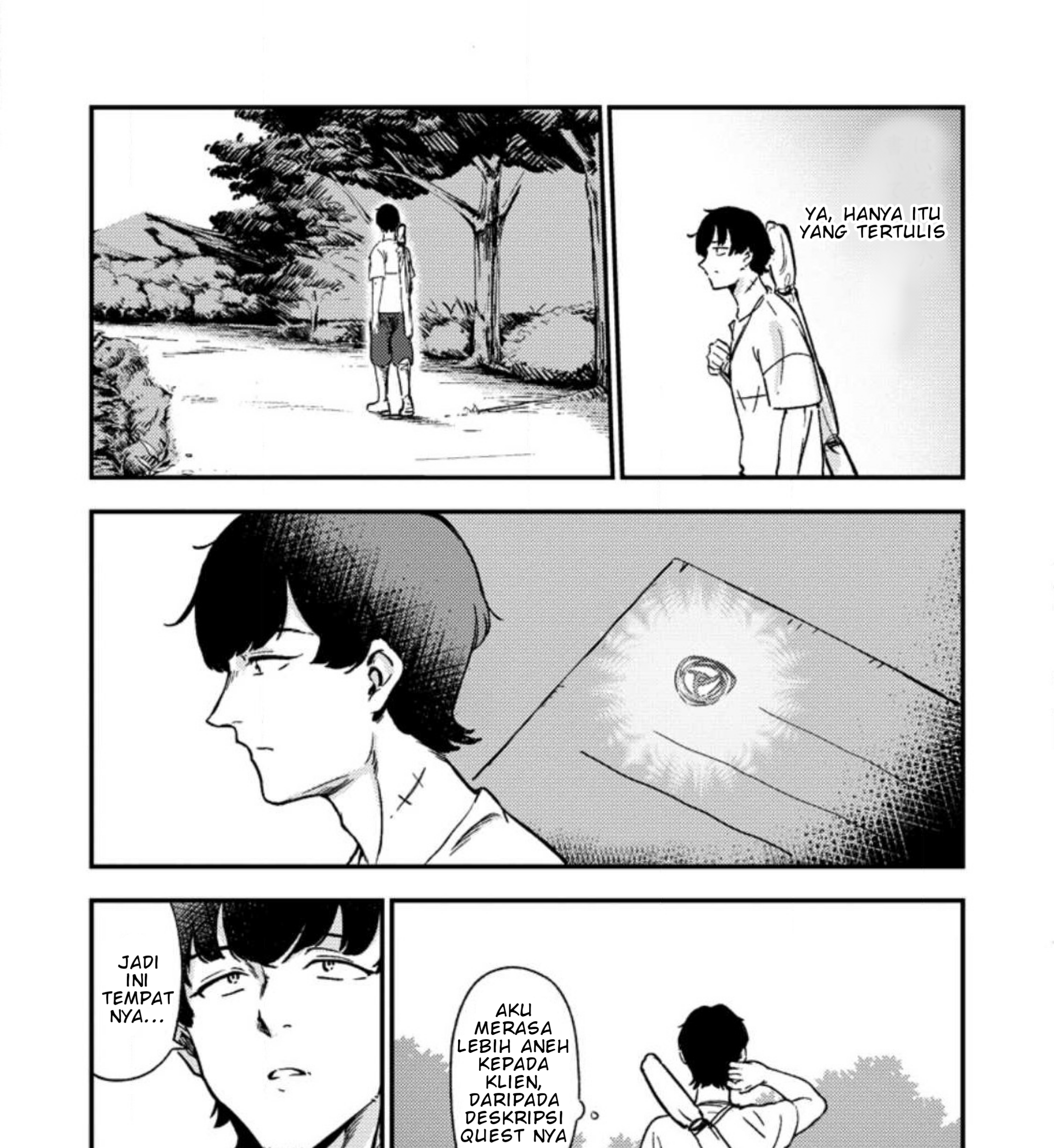 Saikyou Kyuutei Shinan-yaku no Ossan, Tsuihousareta Hekichi de Musou Suru ~Maboroshi to Natta Shuzoku no Bishoujo-tachi wo Sodatete Henkyou wo Kaitaku~ Chapter 1.1 - halaman 17