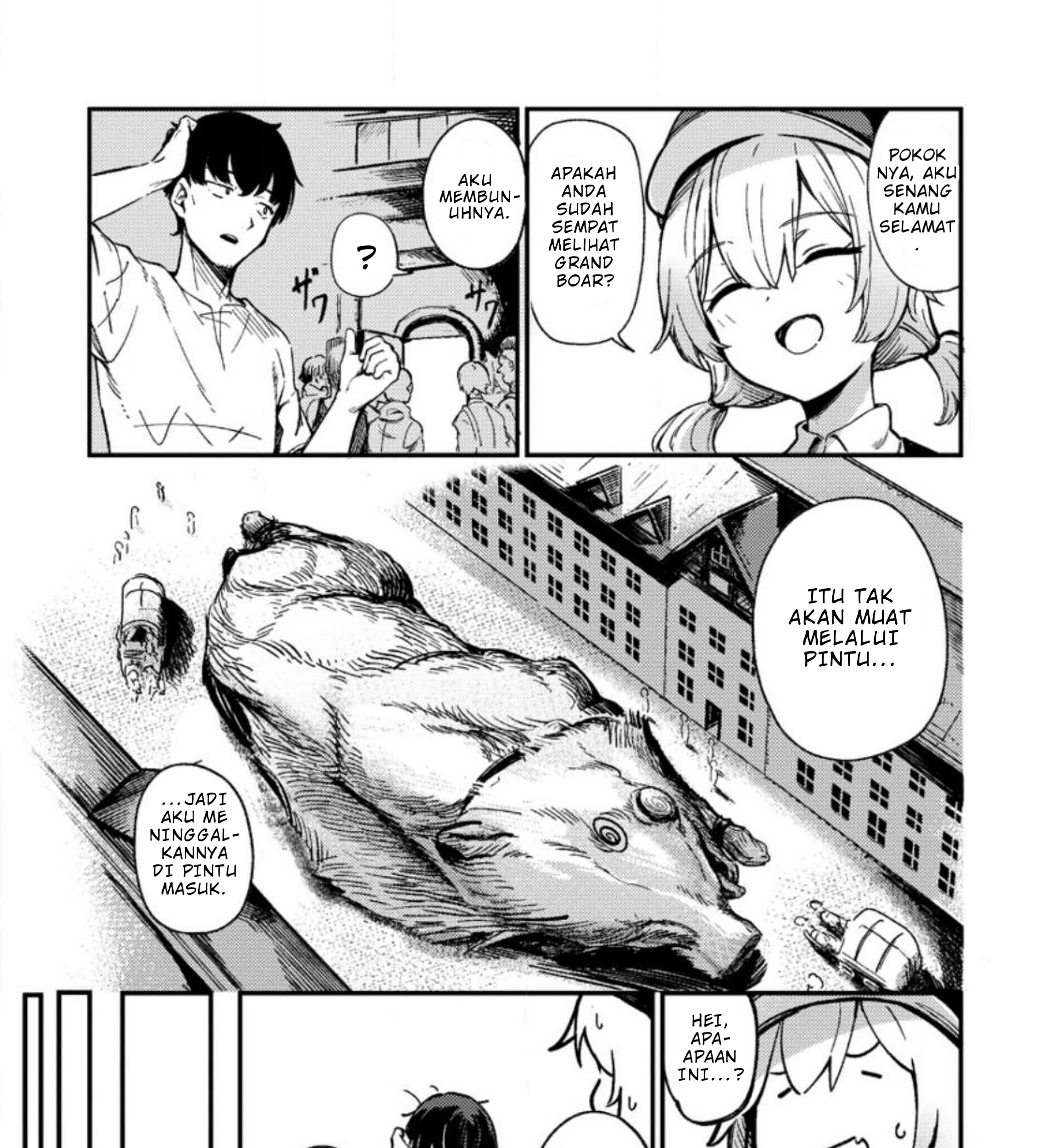Saikyou Kyuutei Shinan-yaku no Ossan, Tsuihousareta Hekichi de Musou Suru ~Maboroshi to Natta Shuzoku no Bishoujo-tachi wo Sodatete Henkyou wo Kaitaku~ Chapter 1.1 - halaman 9