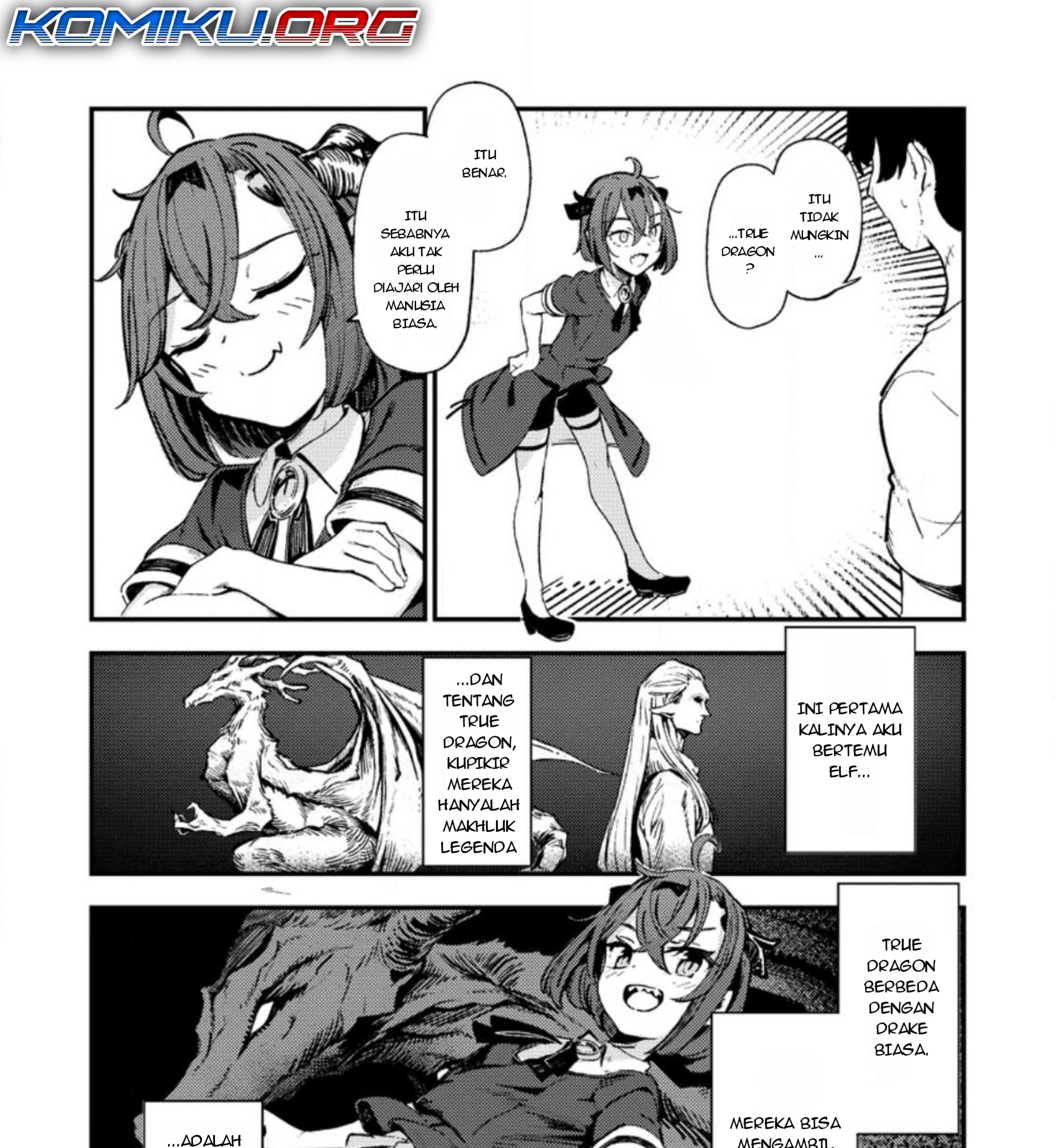 Saikyou Kyuutei Shinan-yaku no Ossan, Tsuihousareta Hekichi de Musou Suru ~Maboroshi to Natta Shuzoku no Bishoujo-tachi wo Sodatete Henkyou wo Kaitaku~ Chapter 1.2 - halaman 10