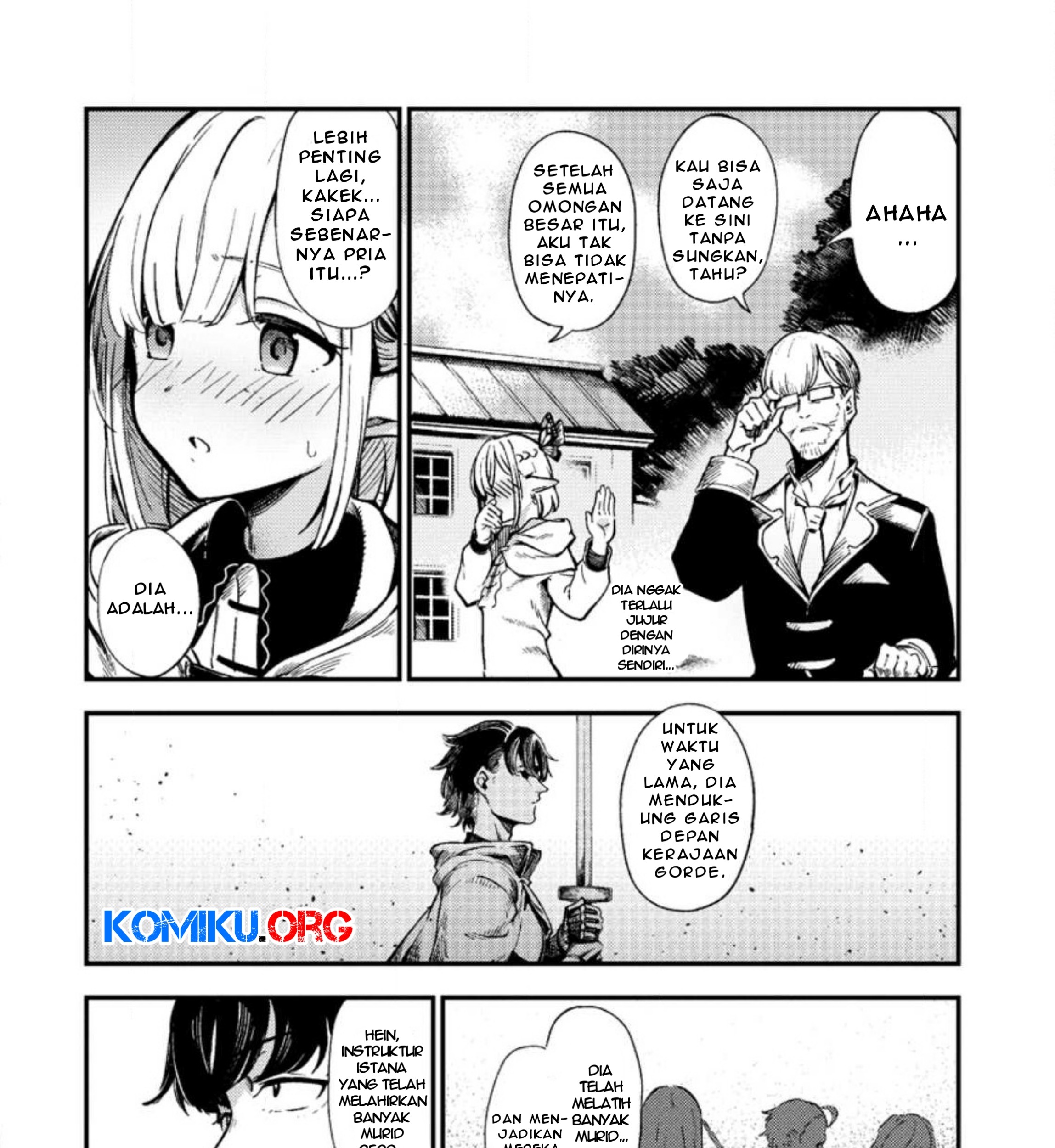 Saikyou Kyuutei Shinan-yaku no Ossan, Tsuihousareta Hekichi de Musou Suru ~Maboroshi to Natta Shuzoku no Bishoujo-tachi wo Sodatete Henkyou wo Kaitaku~ Chapter 1.3 - halaman 12