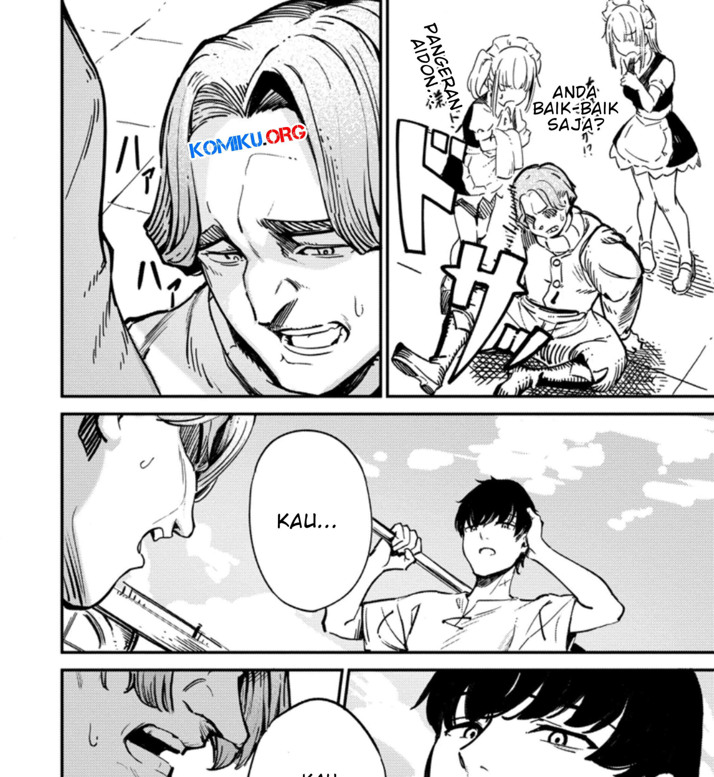 Saikyou Kyuutei Shinan-yaku no Ossan, Tsuihousareta Hekichi de Musou Suru ~Maboroshi to Natta Shuzoku no Bishoujo-tachi wo Sodatete Henkyou wo Kaitaku~ Chapter 2.1 - halaman 12