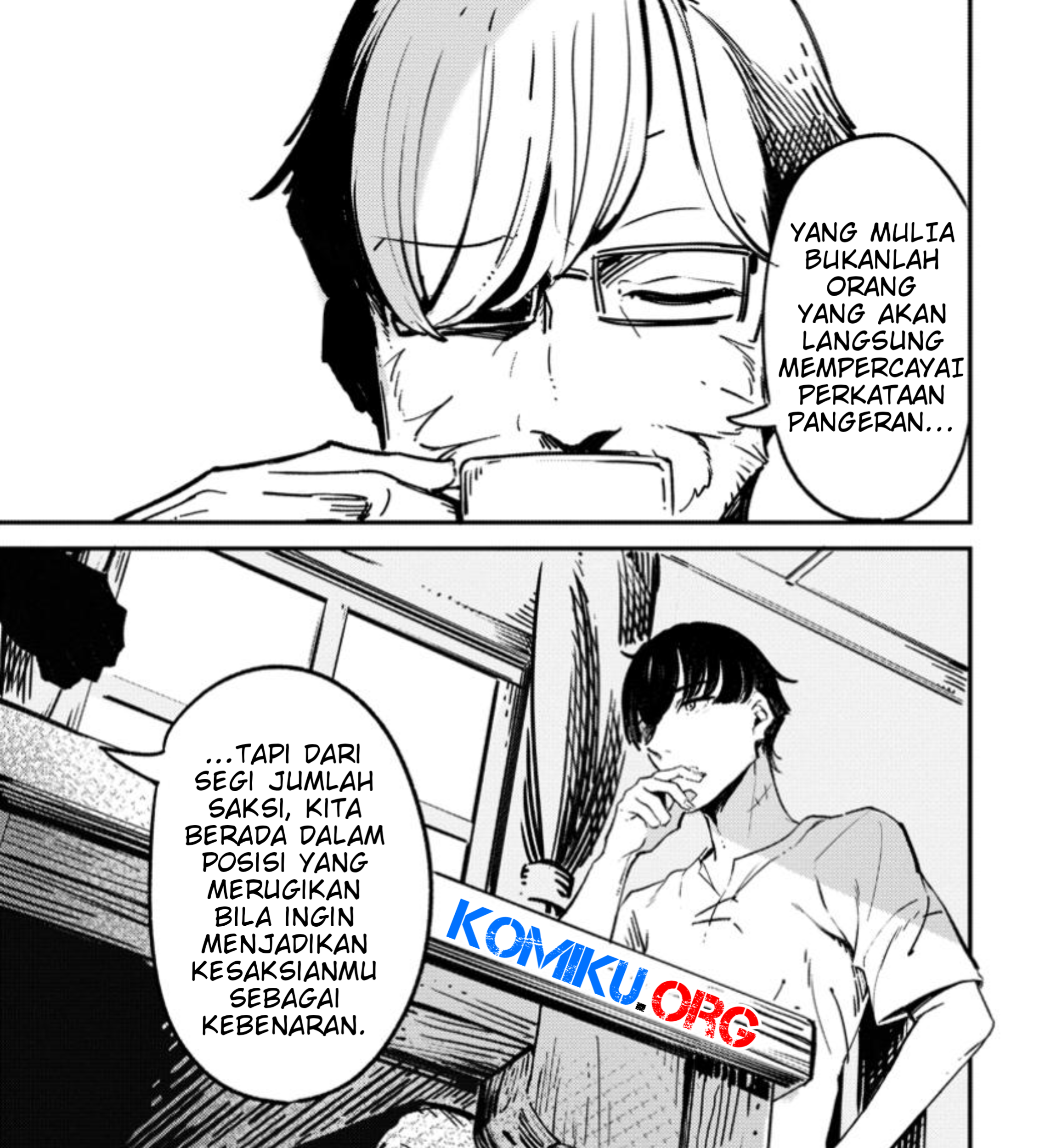 Saikyou Kyuutei Shinan-yaku no Ossan, Tsuihousareta Hekichi de Musou Suru ~Maboroshi to Natta Shuzoku no Bishoujo-tachi wo Sodatete Henkyou wo Kaitaku~ Chapter 2.3 - halaman 2