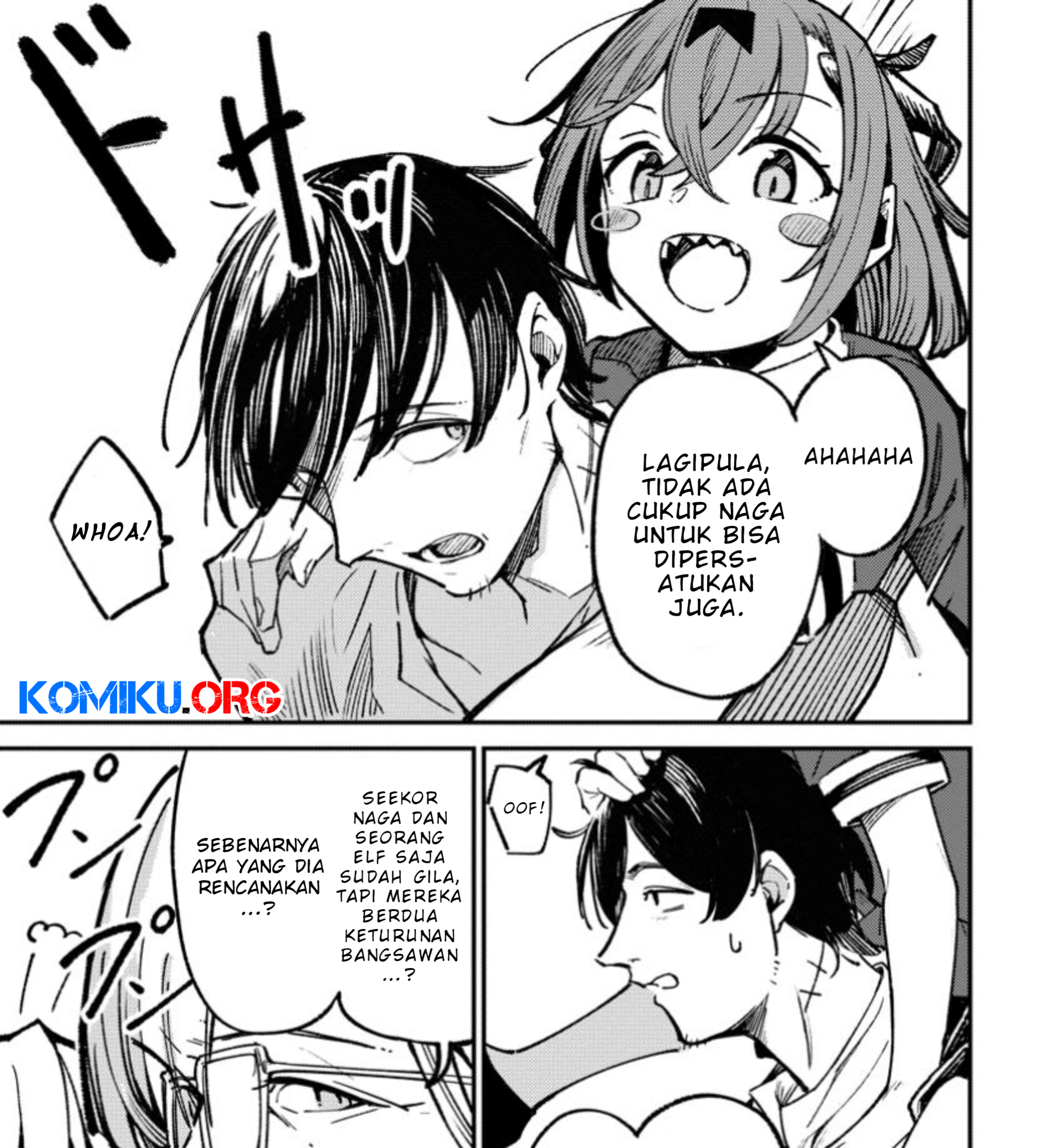 Saikyou Kyuutei Shinan-yaku no Ossan, Tsuihousareta Hekichi de Musou Suru ~Maboroshi to Natta Shuzoku no Bishoujo-tachi wo Sodatete Henkyou wo Kaitaku~ Chapter 3.2 - halaman 10