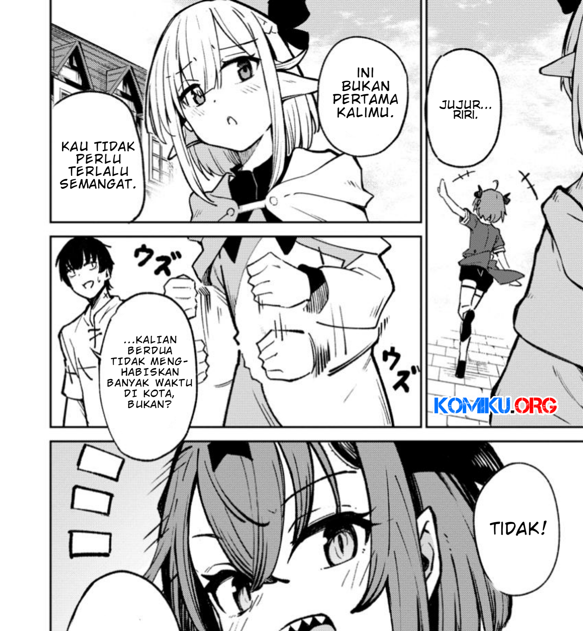 Saikyou Kyuutei Shinan-yaku no Ossan, Tsuihousareta Hekichi de Musou Suru ~Maboroshi to Natta Shuzoku no Bishoujo-tachi wo Sodatete Henkyou wo Kaitaku~ Chapter 4.1 - halaman 4