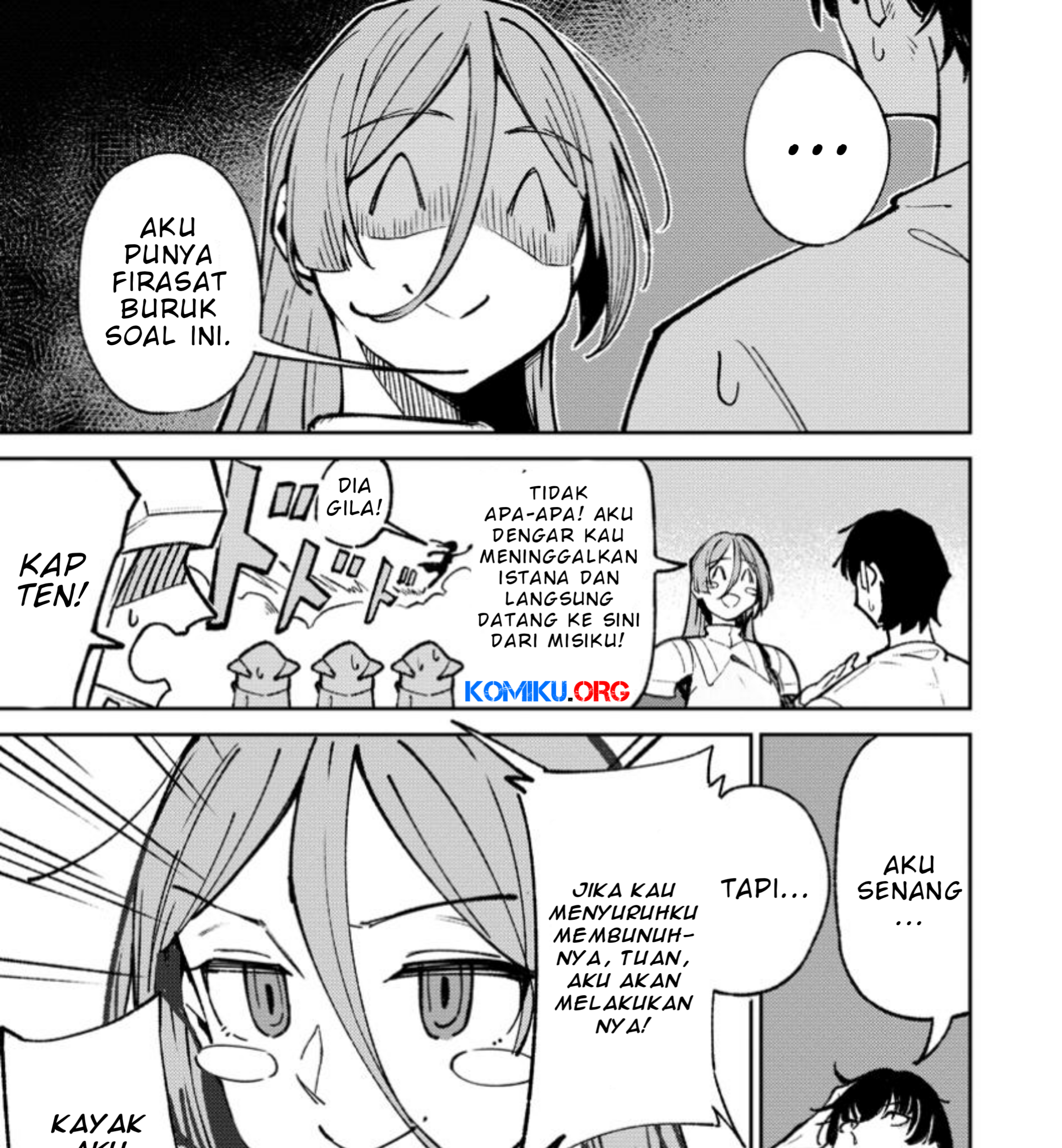 Saikyou Kyuutei Shinan-yaku no Ossan, Tsuihousareta Hekichi de Musou Suru ~Maboroshi to Natta Shuzoku no Bishoujo-tachi wo Sodatete Henkyou wo Kaitaku~ Chapter 4.2 - halaman 12