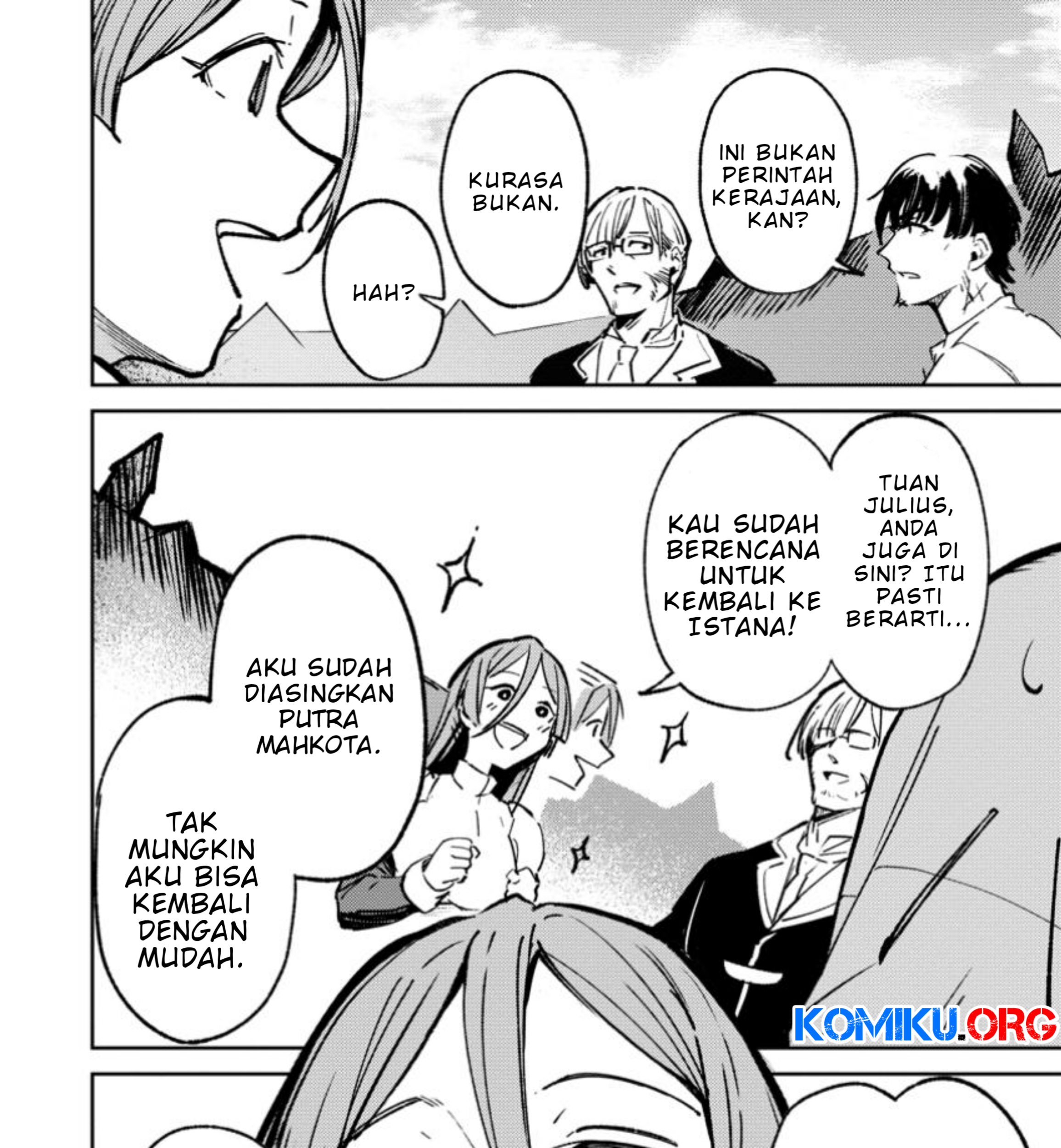Saikyou Kyuutei Shinan-yaku no Ossan, Tsuihousareta Hekichi de Musou Suru ~Maboroshi to Natta Shuzoku no Bishoujo-tachi wo Sodatete Henkyou wo Kaitaku~ Chapter 4.2 - halaman 6