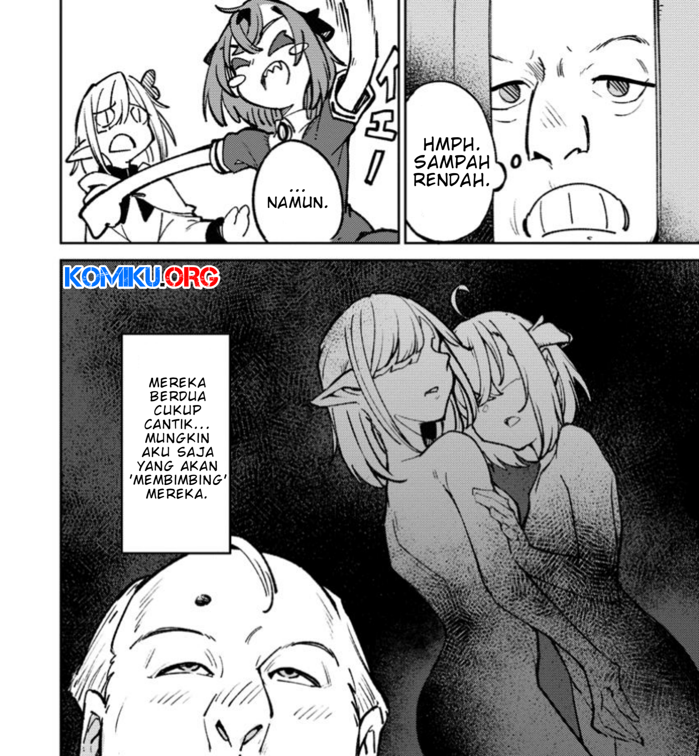Saikyou Kyuutei Shinan-yaku no Ossan, Tsuihousareta Hekichi de Musou Suru ~Maboroshi to Natta Shuzoku no Bishoujo-tachi wo Sodatete Henkyou wo Kaitaku~ Chapter 4.3 - halaman 2