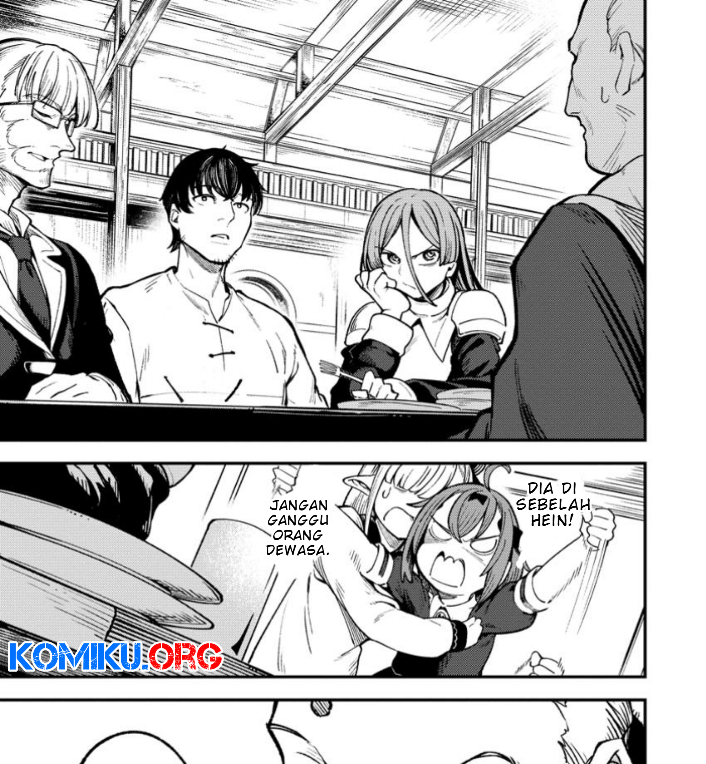 Saikyou Kyuutei Shinan-yaku no Ossan, Tsuihousareta Hekichi de Musou Suru ~Maboroshi to Natta Shuzoku no Bishoujo-tachi wo Sodatete Henkyou wo Kaitaku~ Chapter 5.1 - halaman 2