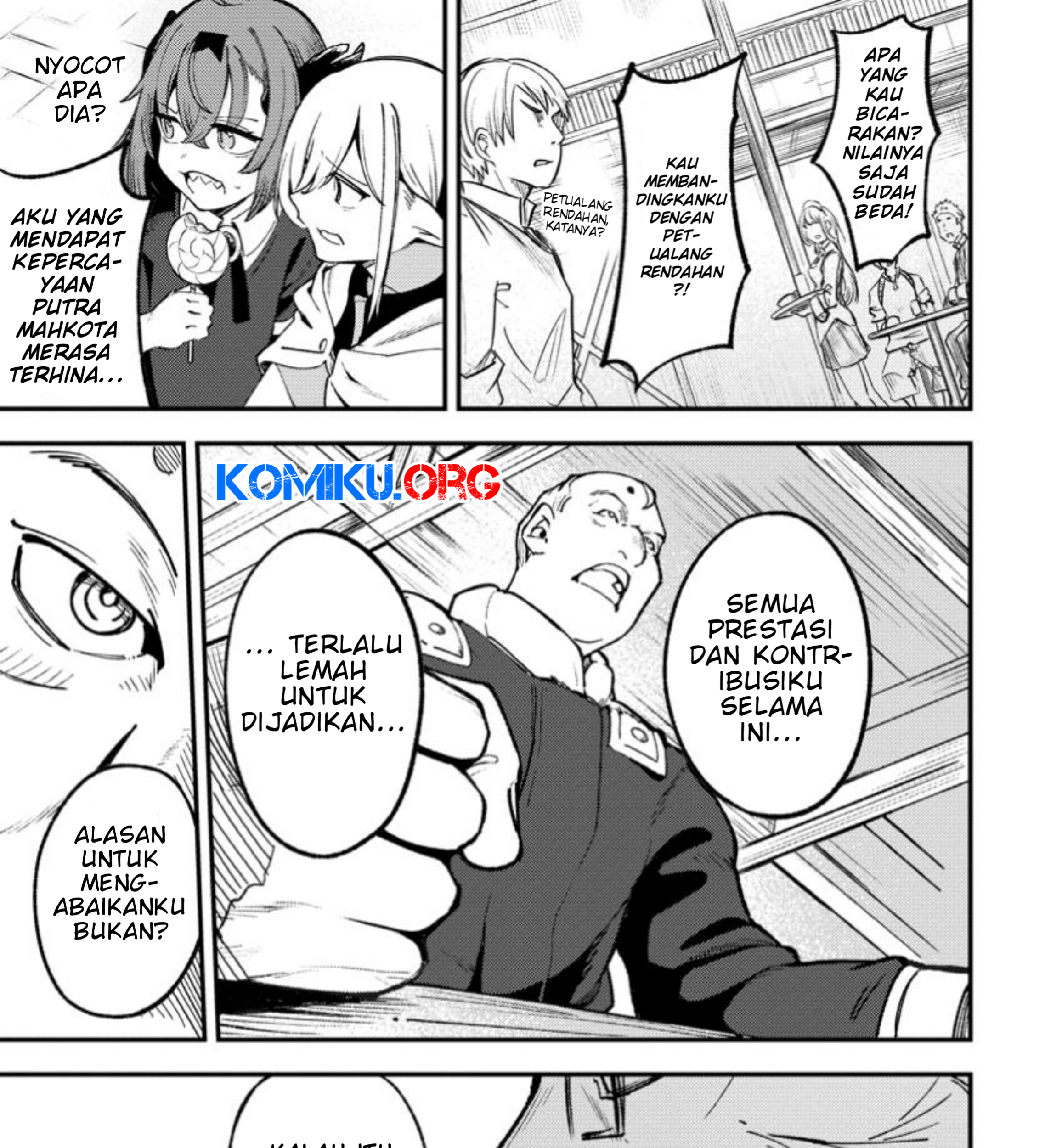 Saikyou Kyuutei Shinan-yaku no Ossan, Tsuihousareta Hekichi de Musou Suru ~Maboroshi to Natta Shuzoku no Bishoujo-tachi wo Sodatete Henkyou wo Kaitaku~ Chapter 5.1 - halaman 22
