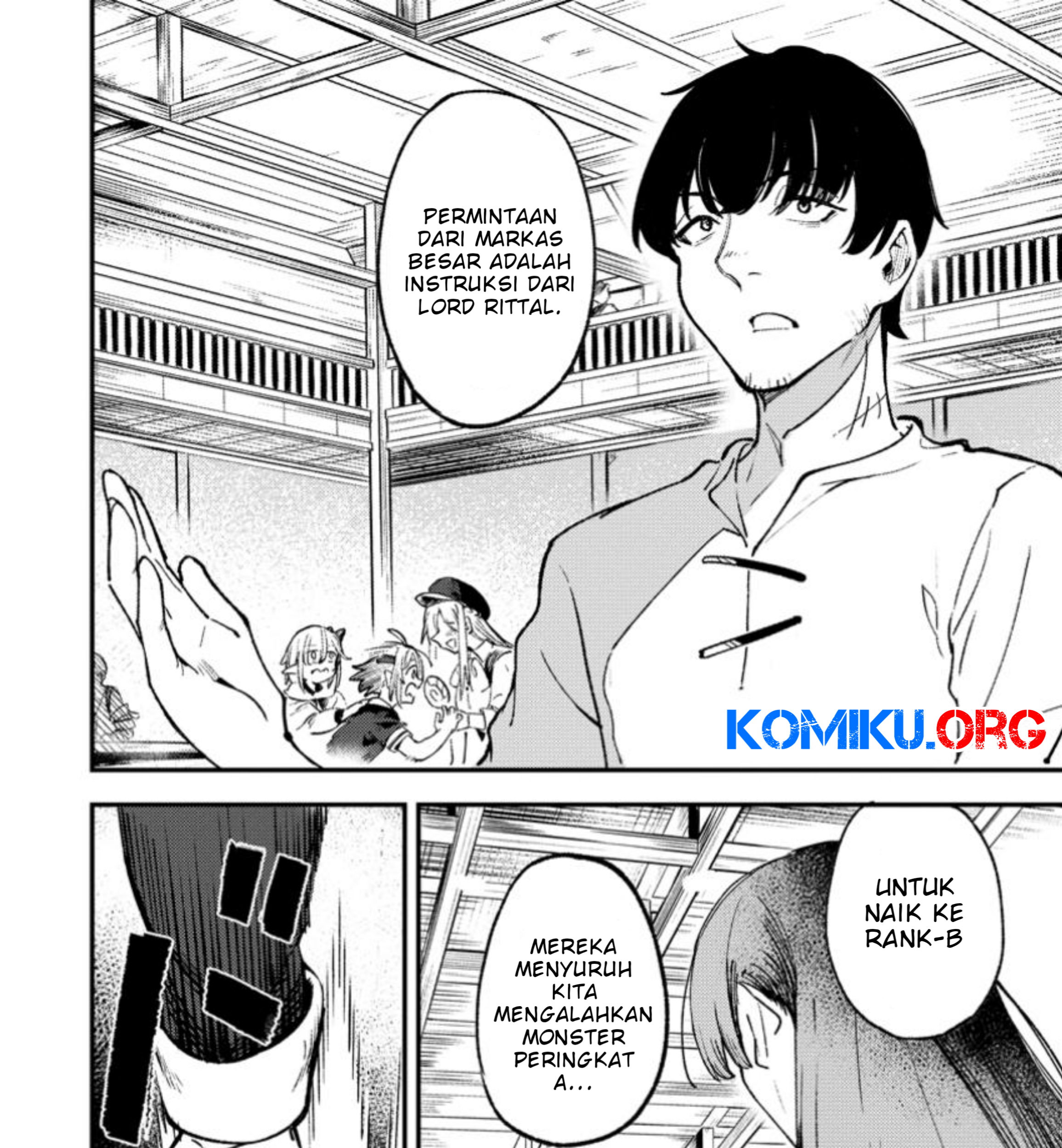 Saikyou Kyuutei Shinan-yaku no Ossan, Tsuihousareta Hekichi de Musou Suru ~Maboroshi to Natta Shuzoku no Bishoujo-tachi wo Sodatete Henkyou wo Kaitaku~ Chapter 5.1 - halaman 4
