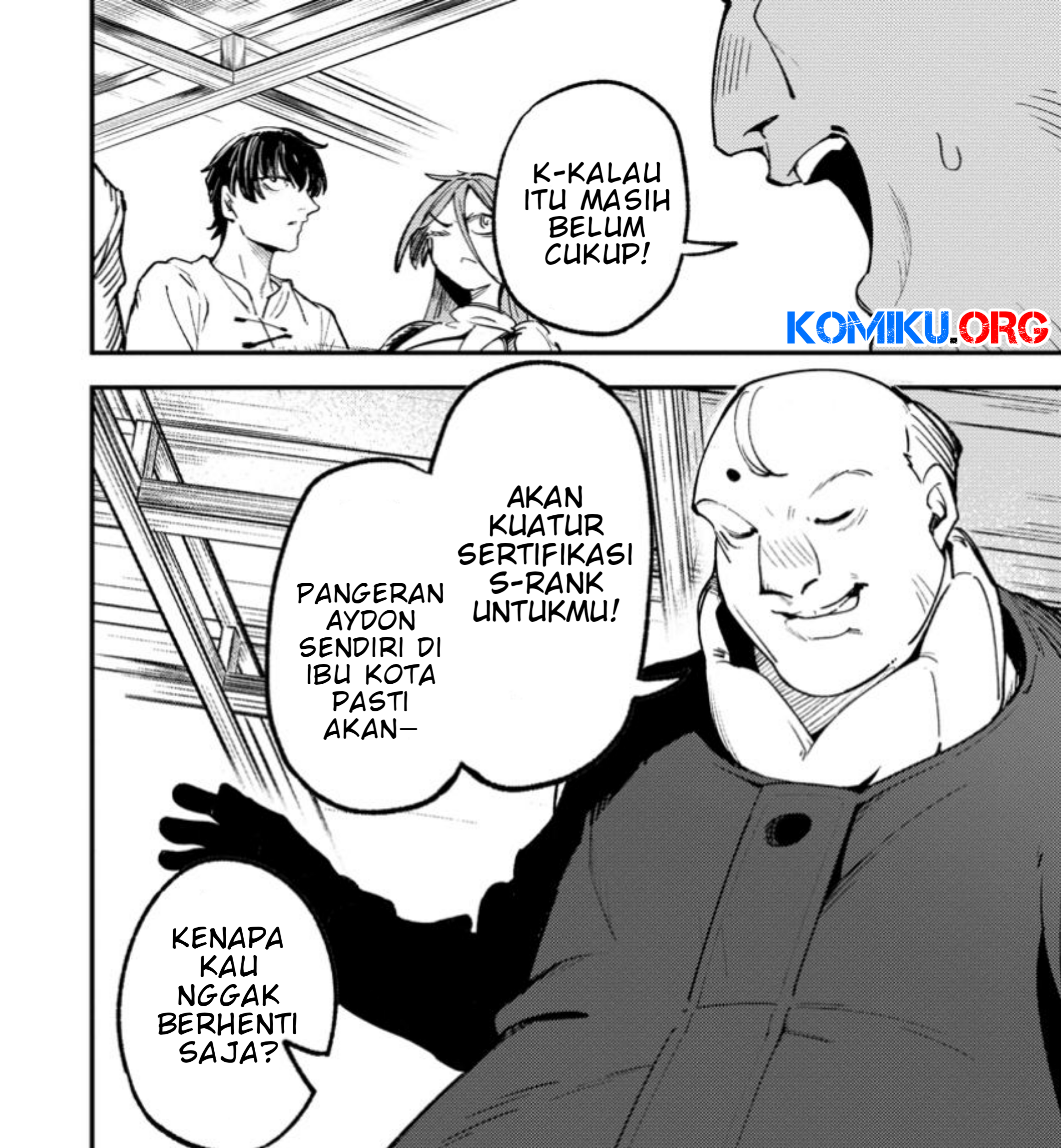 Saikyou Kyuutei Shinan-yaku no Ossan, Tsuihousareta Hekichi de Musou Suru ~Maboroshi to Natta Shuzoku no Bishoujo-tachi wo Sodatete Henkyou wo Kaitaku~ Chapter 5.2 - halaman 18