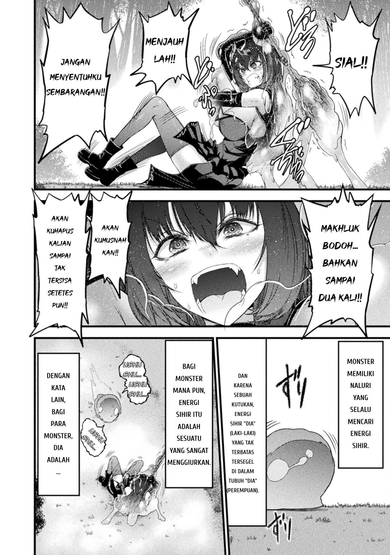 Saikyou Maou wa Musou shiteta noni: Nyotaika Kaijo no Kagi wa Hitodasuke no Tabi deshita Chapter 1 - halaman 41