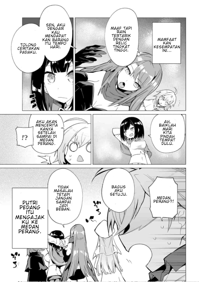 Saikyou no Chikara wo Te ni Ireta Kawari ni Onnanoko ni Narimashita: Onna dake no Party ni Boku ga Haittemo Iwakan ga Nai no wa Komaru ndesu ga Chapter 3.1 - halaman 12