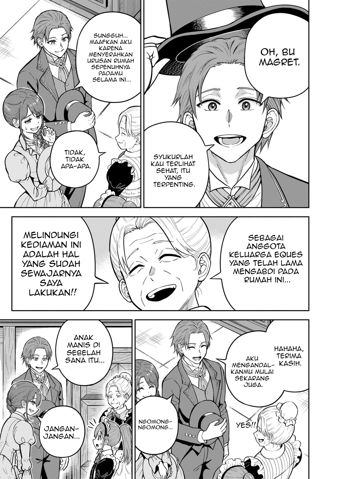 Saikyou no Kensei, Bishoujo Maid ni Tensei shi Houki de Musou suru Chapter 1 - halaman 27