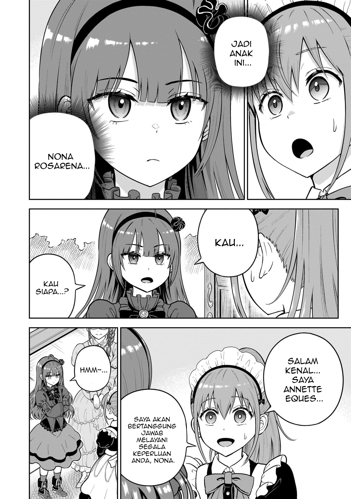 Saikyou no Kensei, Bishoujo Maid ni Tensei shi Houki de Musou suru Chapter 1 - halaman 31