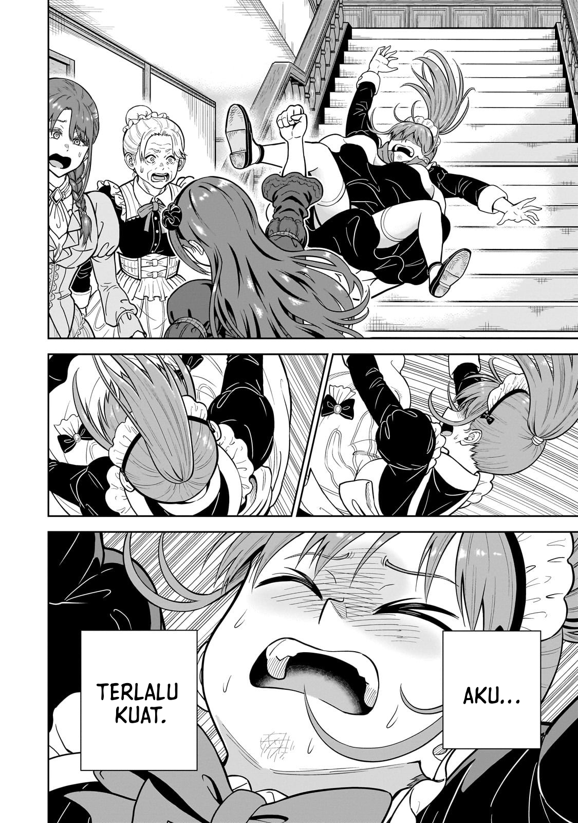 Saikyou no Kensei, Bishoujo Maid ni Tensei shi Houki de Musou suru Chapter 1 - halaman 34