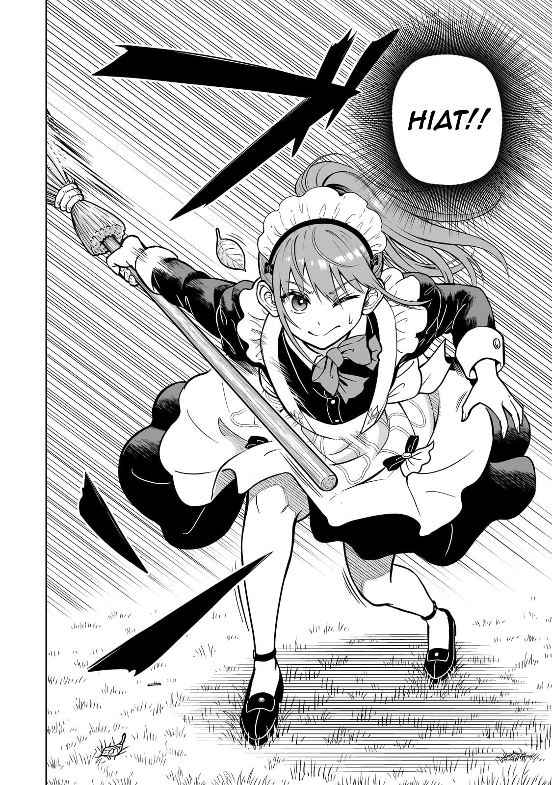 Saikyou no Kensei, Bishoujo Maid ni Tensei shi Houki de Musou suru Chapter 1 - halaman 6