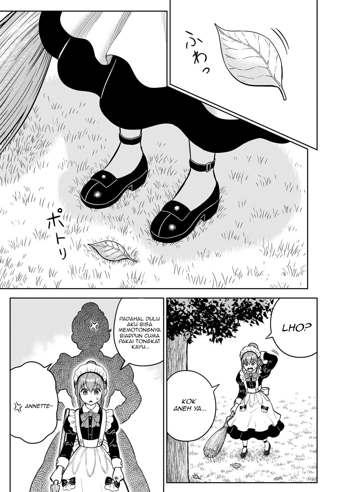 Saikyou no Kensei, Bishoujo Maid ni Tensei shi Houki de Musou suru Chapter 1 - halaman 7