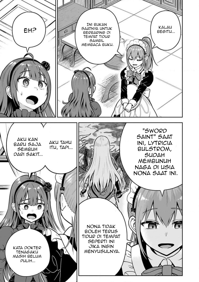 Saikyou no Kensei, Bishoujo Maid ni Tensei shi Houki de Musou suru Chapter 2 - halaman 25
