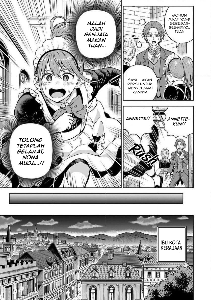 Saikyou no Kensei, Bishoujo Maid ni Tensei shi Houki de Musou suru Chapter 2 - halaman 31