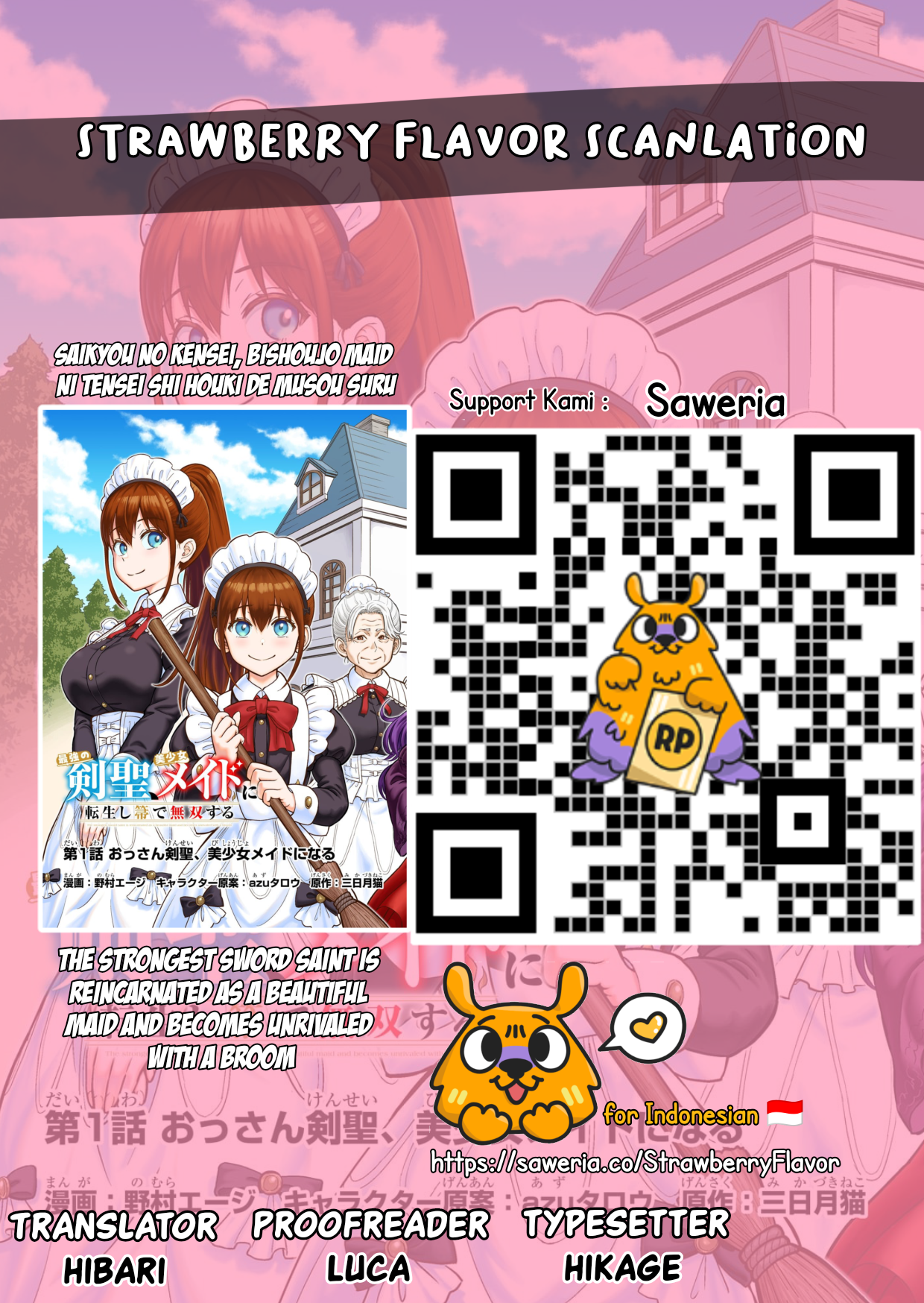 Saikyou no Kensei, Bishoujo Maid ni Tensei shi Houki de Musou suru Chapter 2 - halaman 33