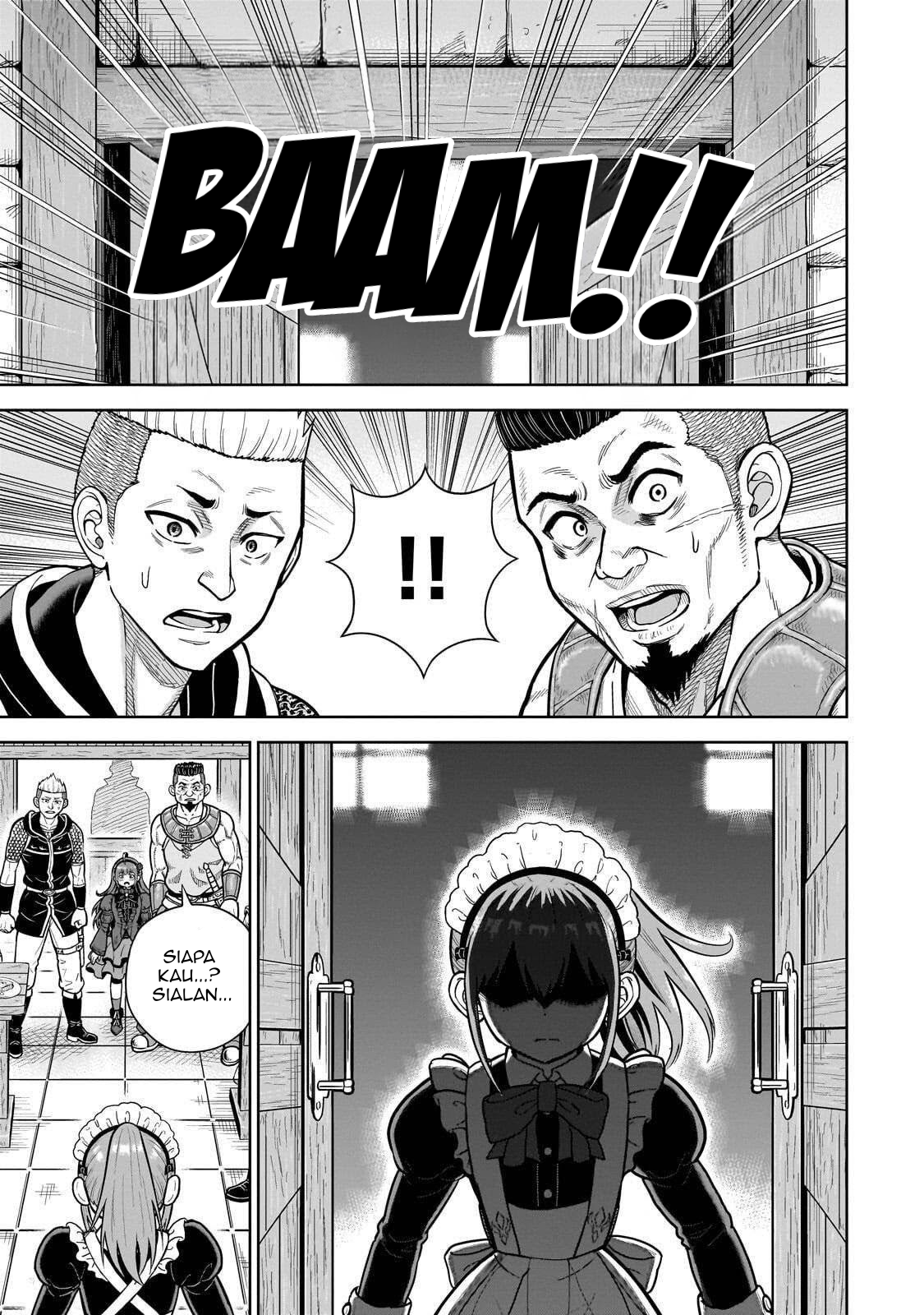 Saikyou no Kensei, Bishoujo Maid ni Tensei shi Houki de Musou suru Chapter 3 - halaman 15