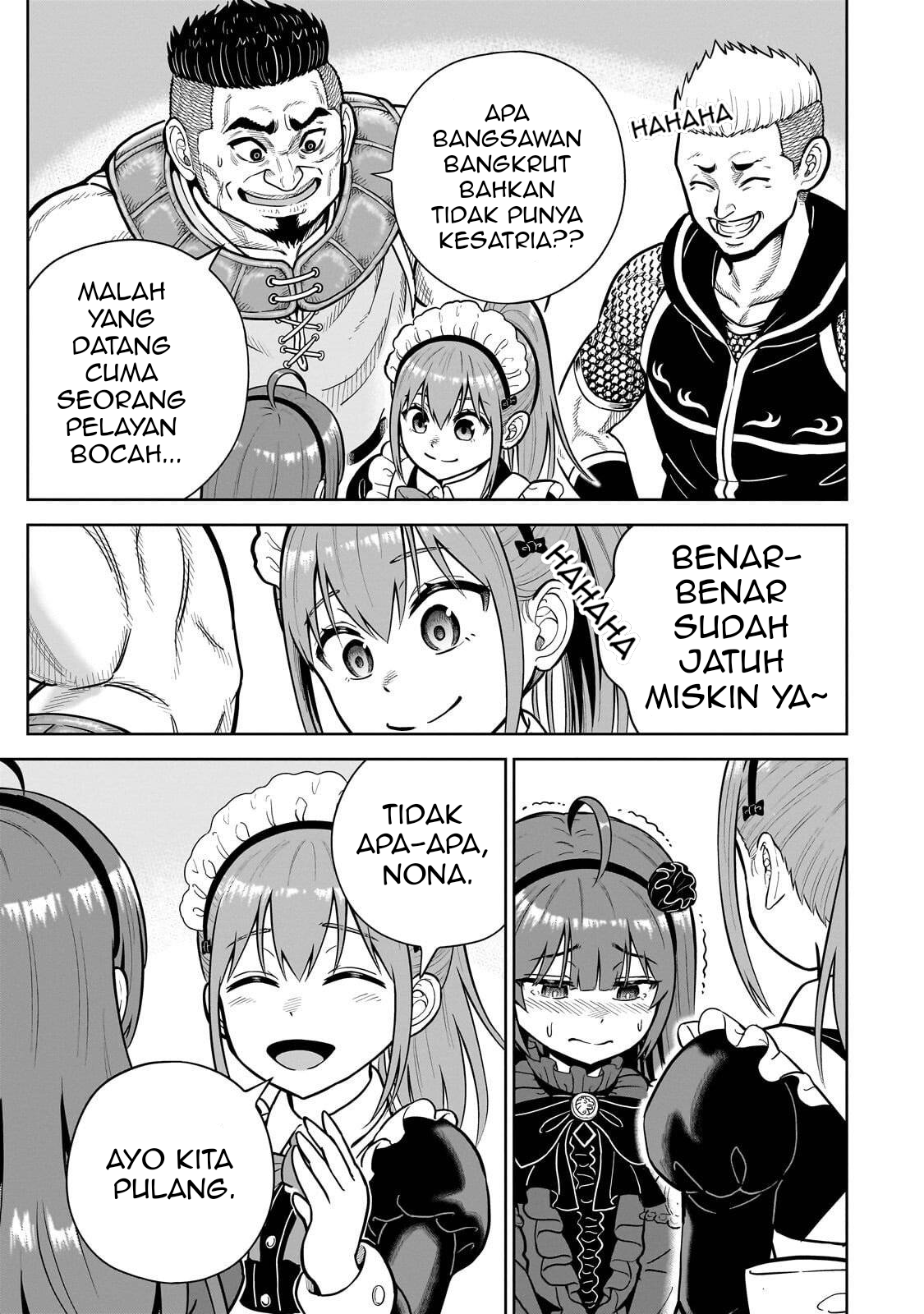 Saikyou no Kensei, Bishoujo Maid ni Tensei shi Houki de Musou suru Chapter 3 - halaman 19