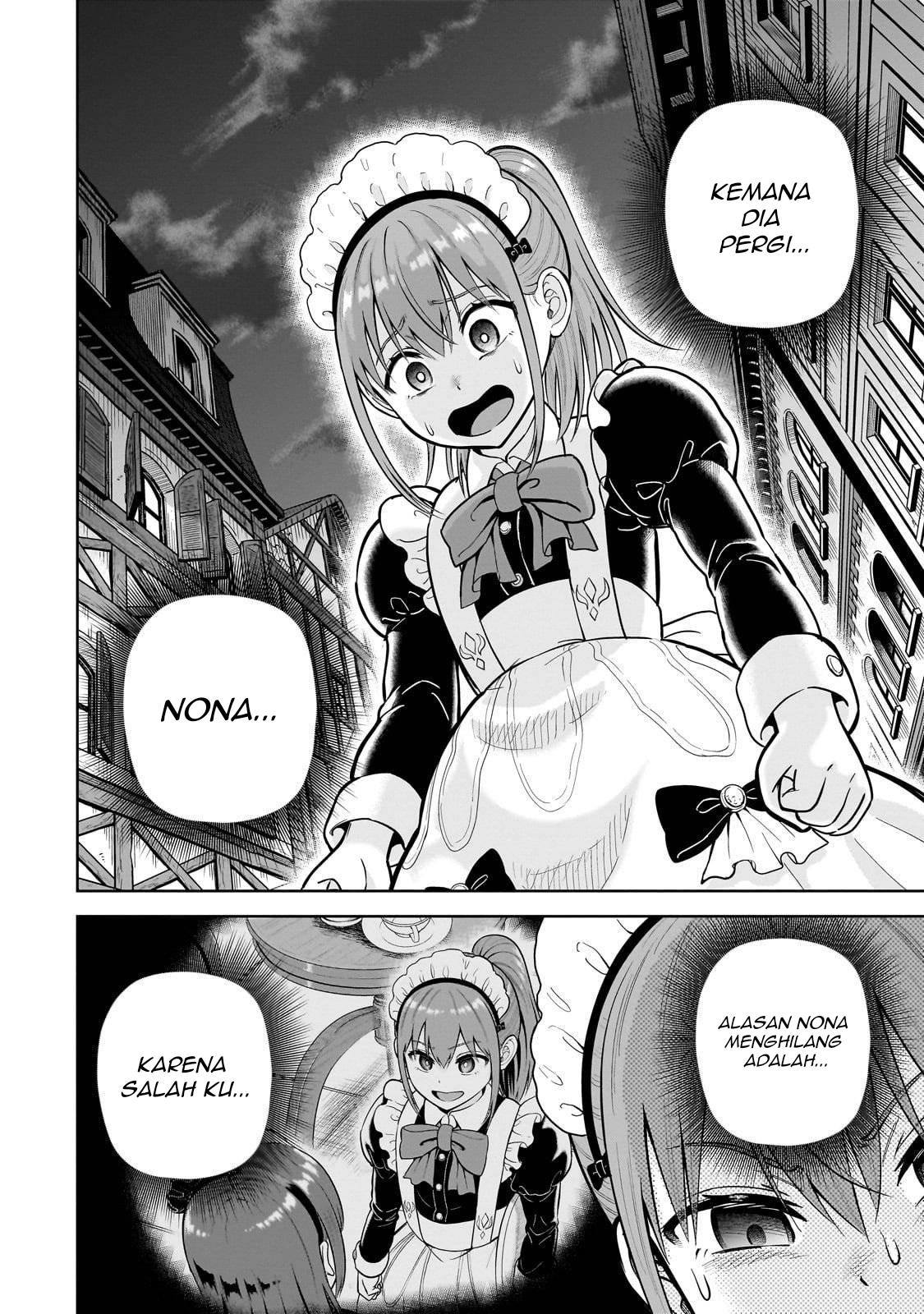 Saikyou no Kensei, Bishoujo Maid ni Tensei shi Houki de Musou suru Chapter 3 - halaman 2