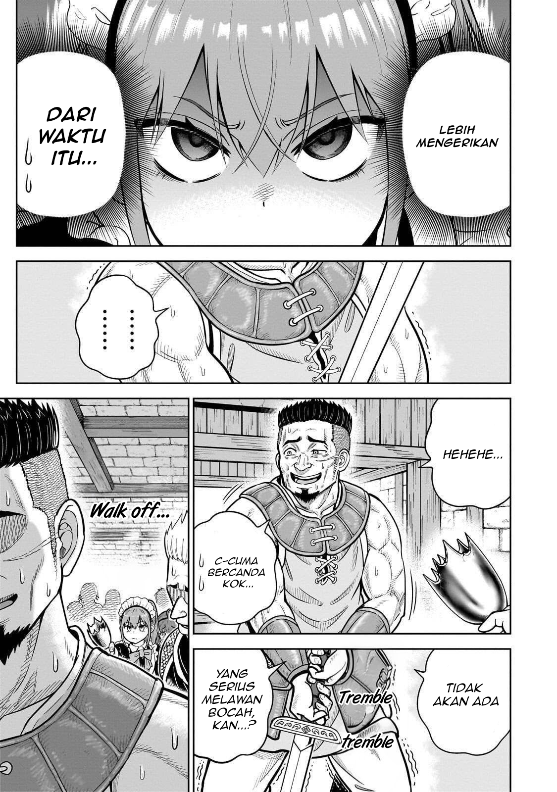 Saikyou no Kensei, Bishoujo Maid ni Tensei shi Houki de Musou suru Chapter 3 - halaman 28
