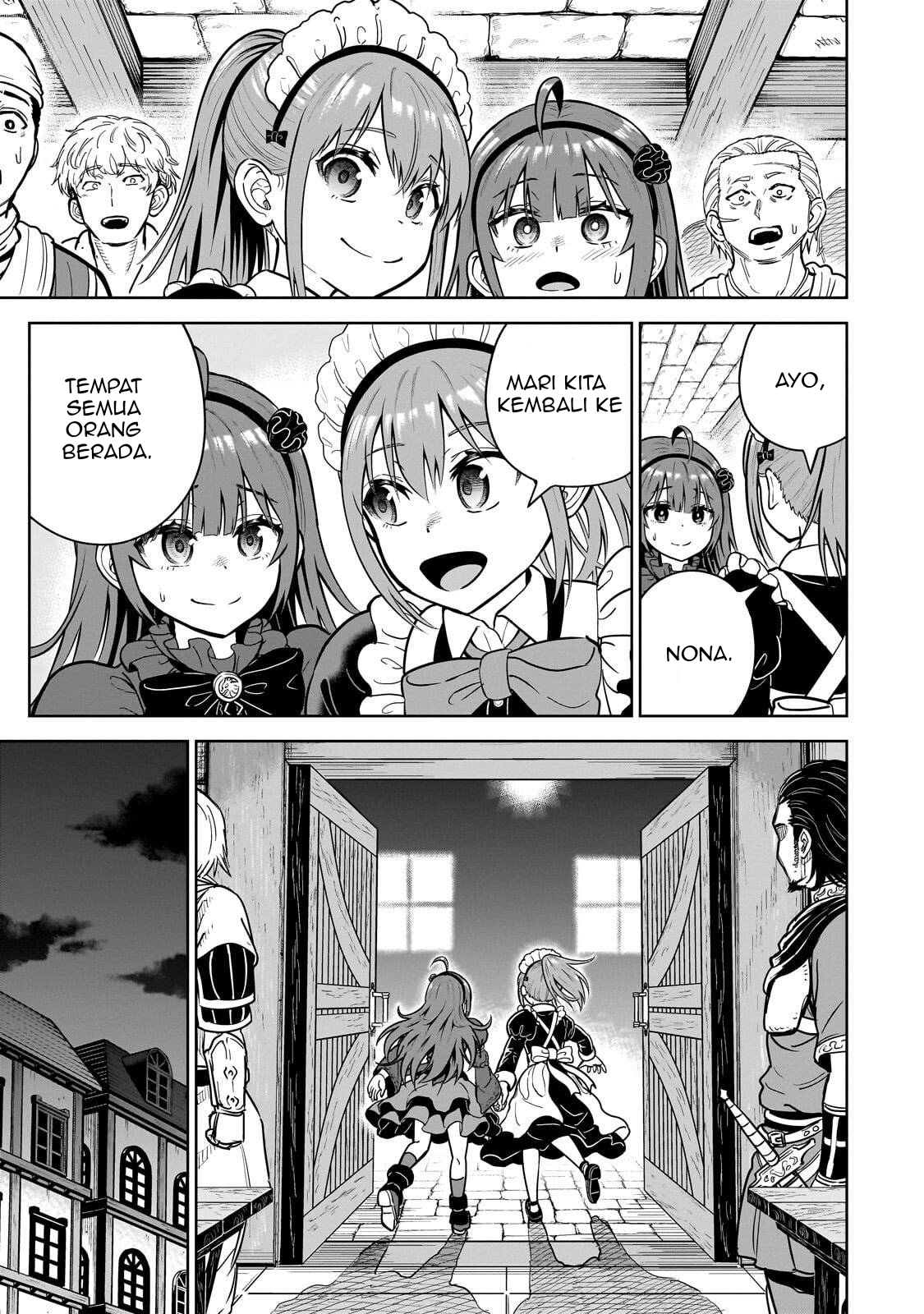 Saikyou no Kensei, Bishoujo Maid ni Tensei shi Houki de Musou suru Chapter 3 - halaman 30