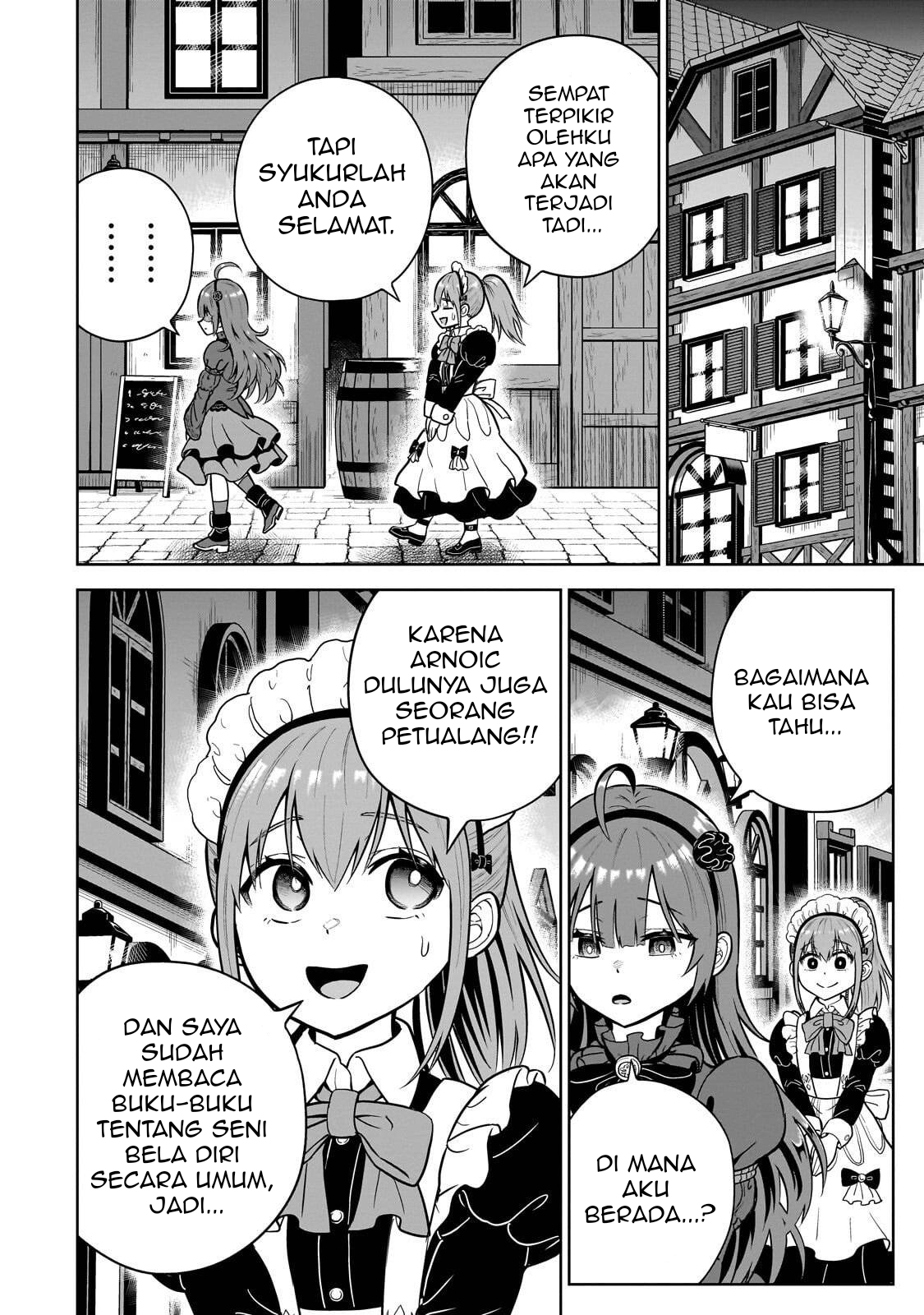 Saikyou no Kensei, Bishoujo Maid ni Tensei shi Houki de Musou suru Chapter 3 - halaman 31