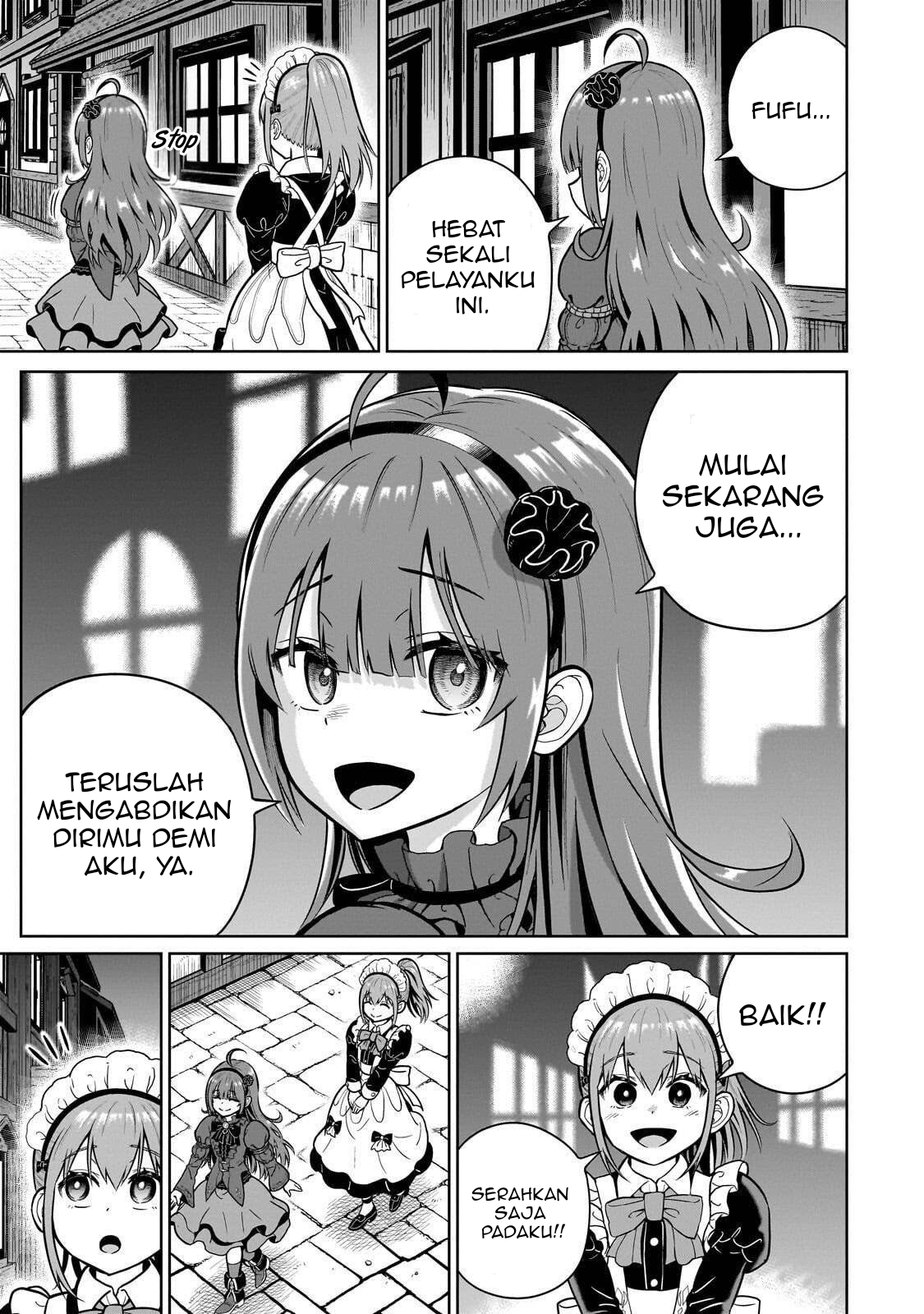 Saikyou no Kensei, Bishoujo Maid ni Tensei shi Houki de Musou suru Chapter 3 - halaman 32