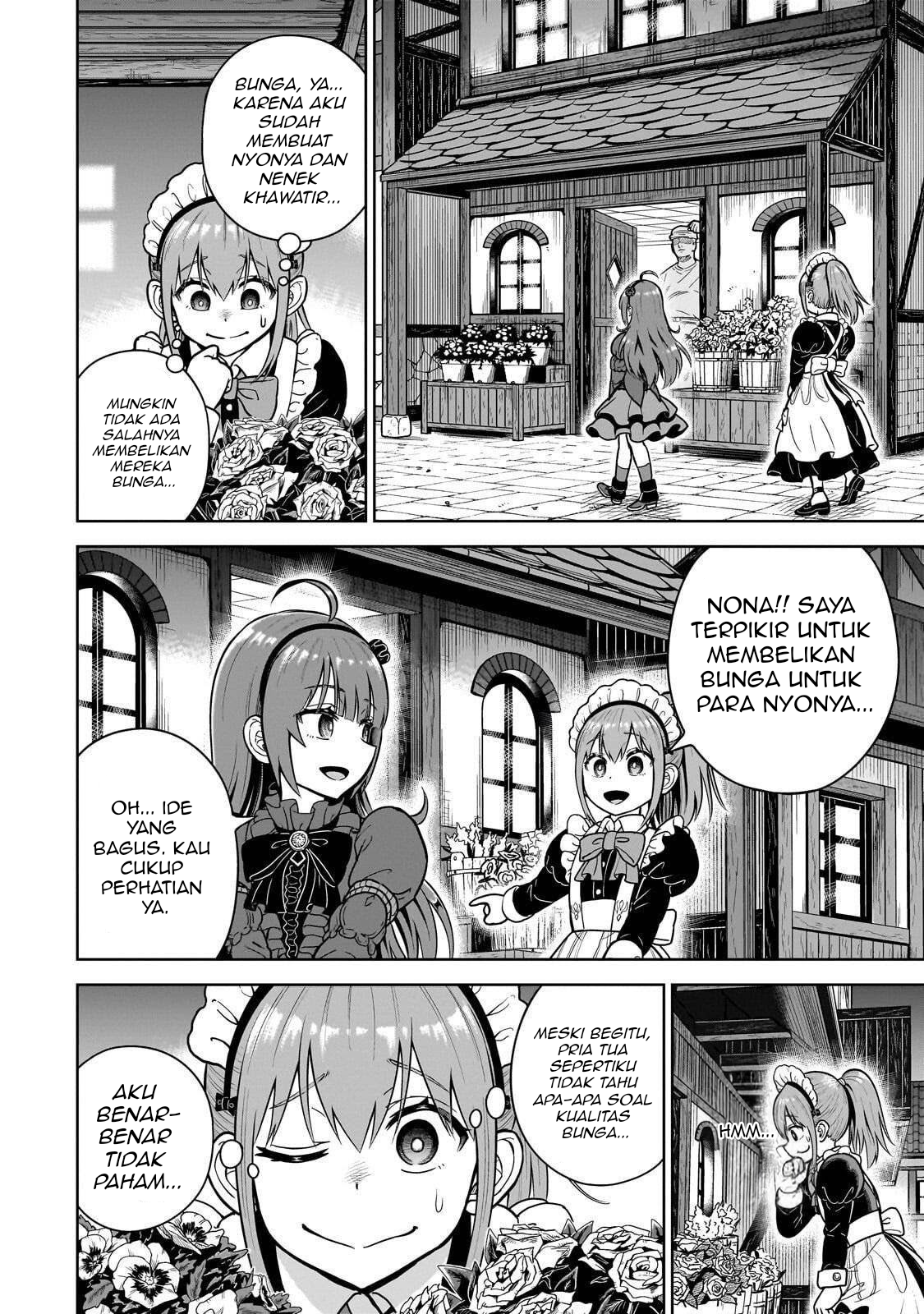 Saikyou no Kensei, Bishoujo Maid ni Tensei shi Houki de Musou suru Chapter 3 - halaman 33