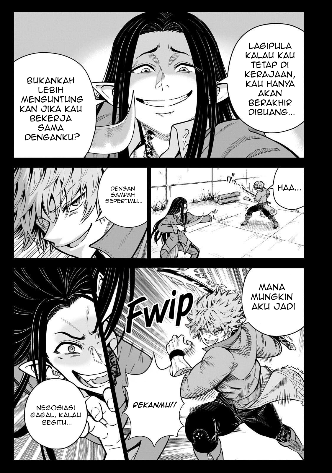 Saikyou no Kensei, Bishoujo Maid ni Tensei shi Houki de Musou suru Chapter 4 - halaman 3
