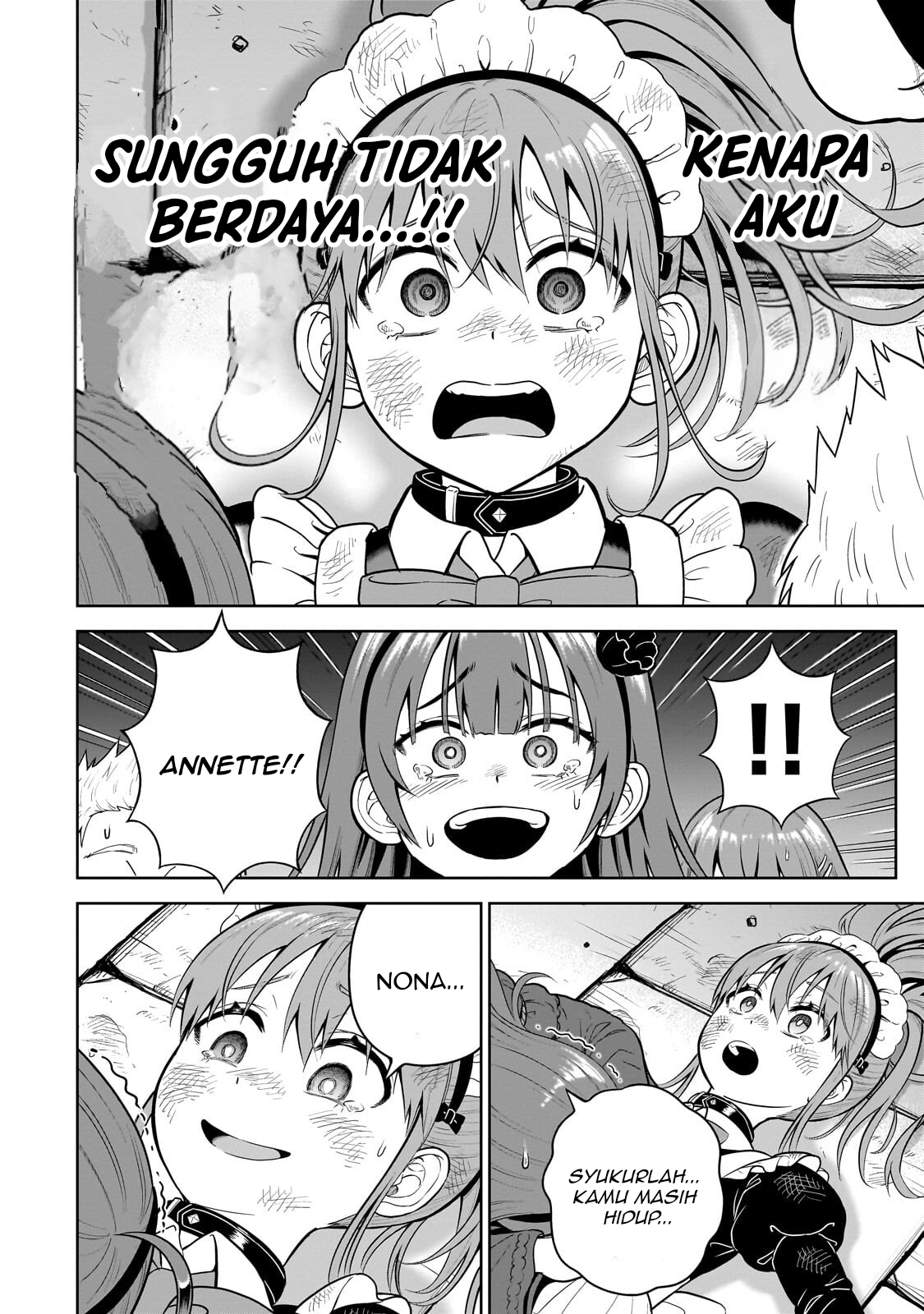 Saikyou no Kensei, Bishoujo Maid ni Tensei shi Houki de Musou suru Chapter 4 - halaman 33