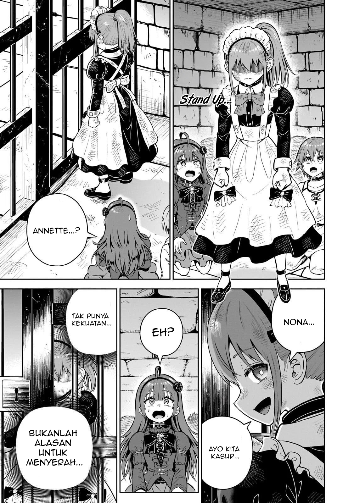 Saikyou no Kensei, Bishoujo Maid ni Tensei shi Houki de Musou suru Chapter 4 - halaman 36